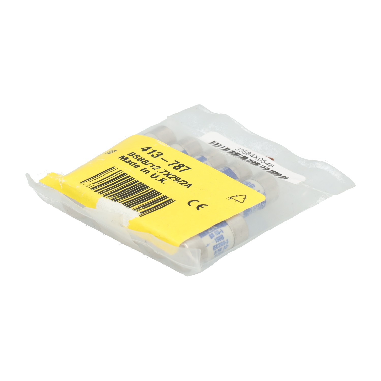 Neutral BS88/12.7X29/2A New NFP Sealed (10pcs)