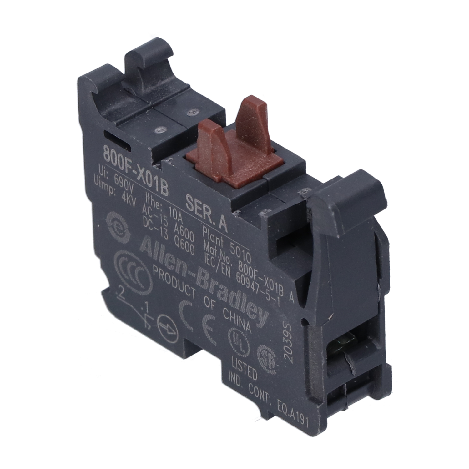 Allen-Bradley 800F-X01B-A New NMP