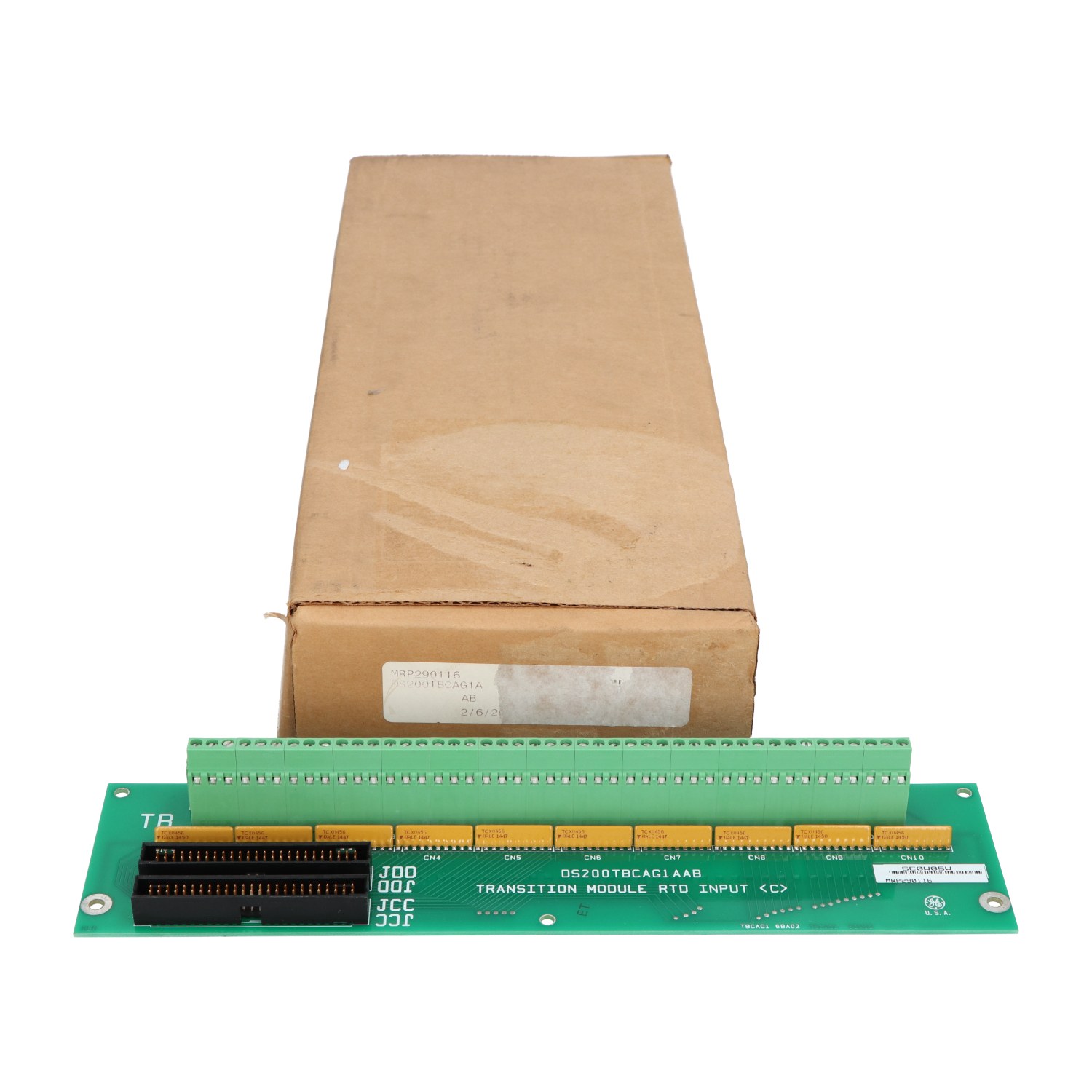 GE Fanuc DS200TBCAG1AAB Terminal Board Transition Module New NFP