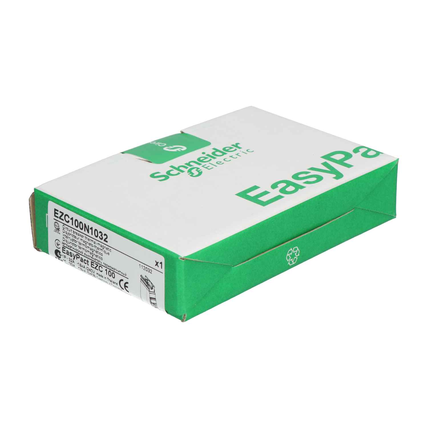 Schneider Electric EZC100N1032 Circuit Breaker Thermal Magnetic NEW NFP Sealed