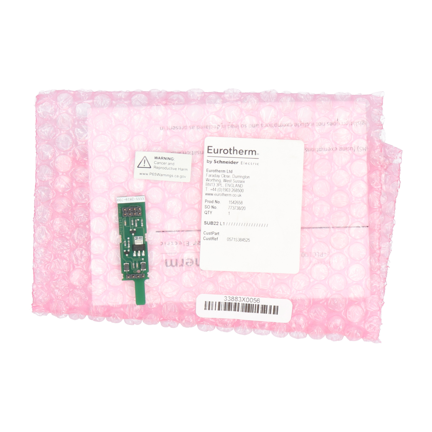 Eurotherm SUB22L1 Logic Board New NFP