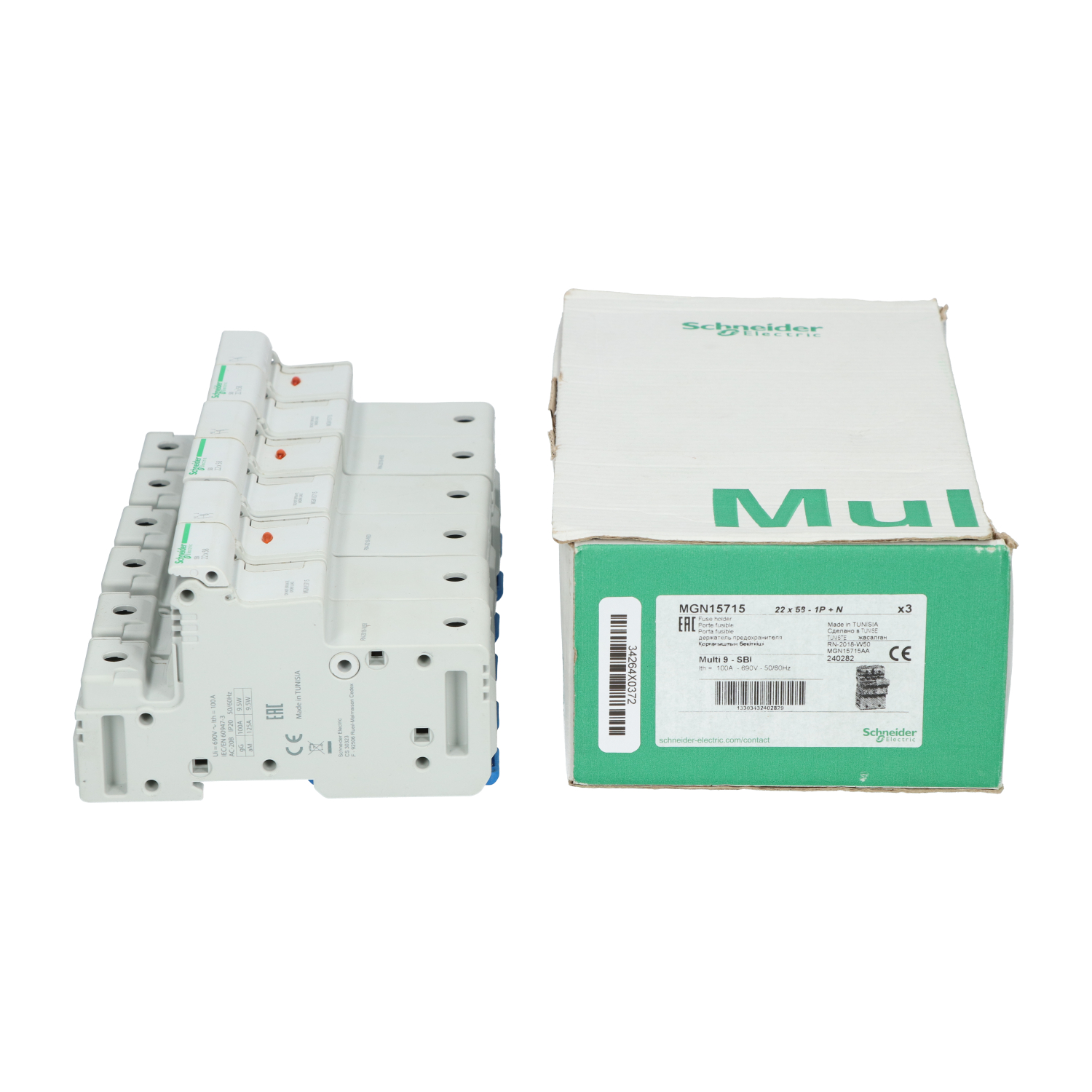 Schneider Electric MGN15715 Fuse Disconnector New NFP (3pcs)