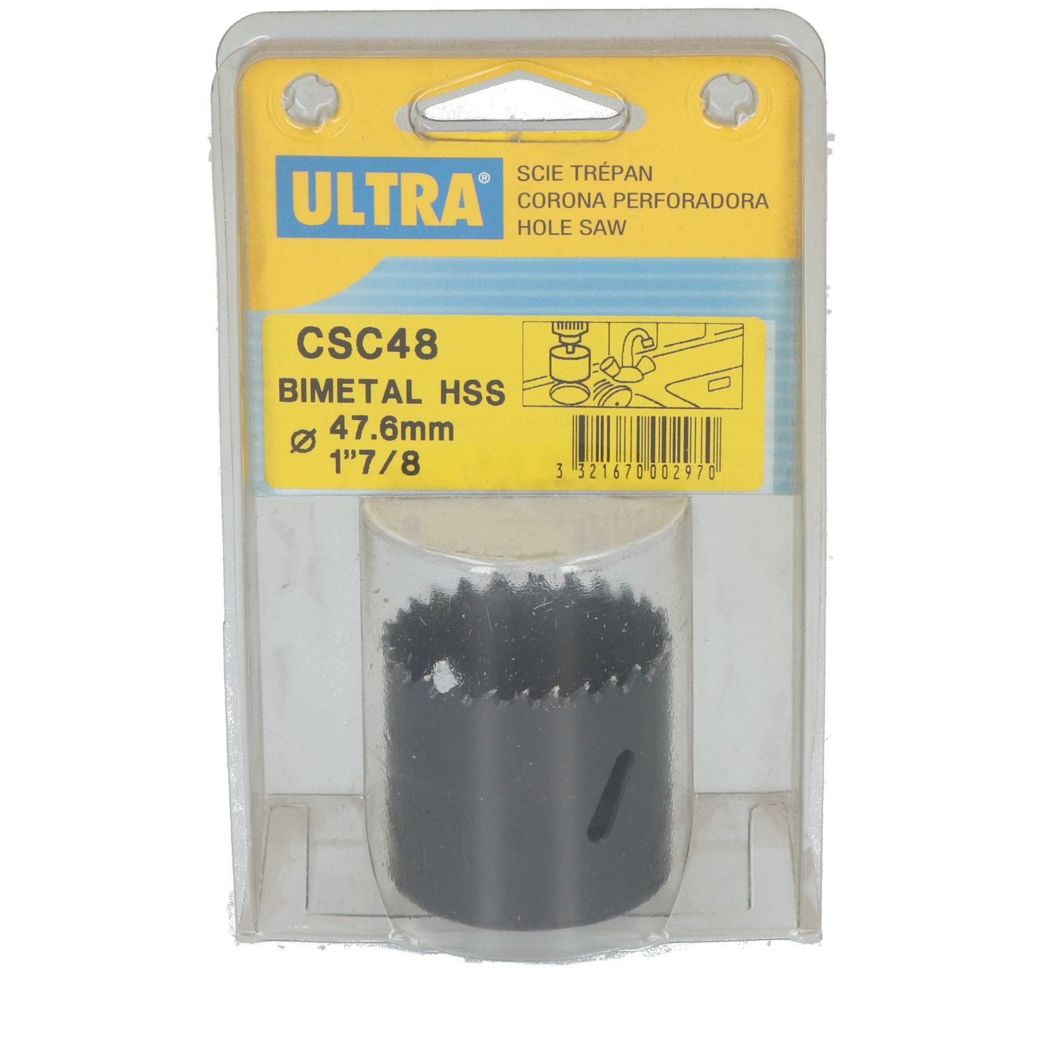 ULTRA CSC48 Hole Saw New NFP Sealed