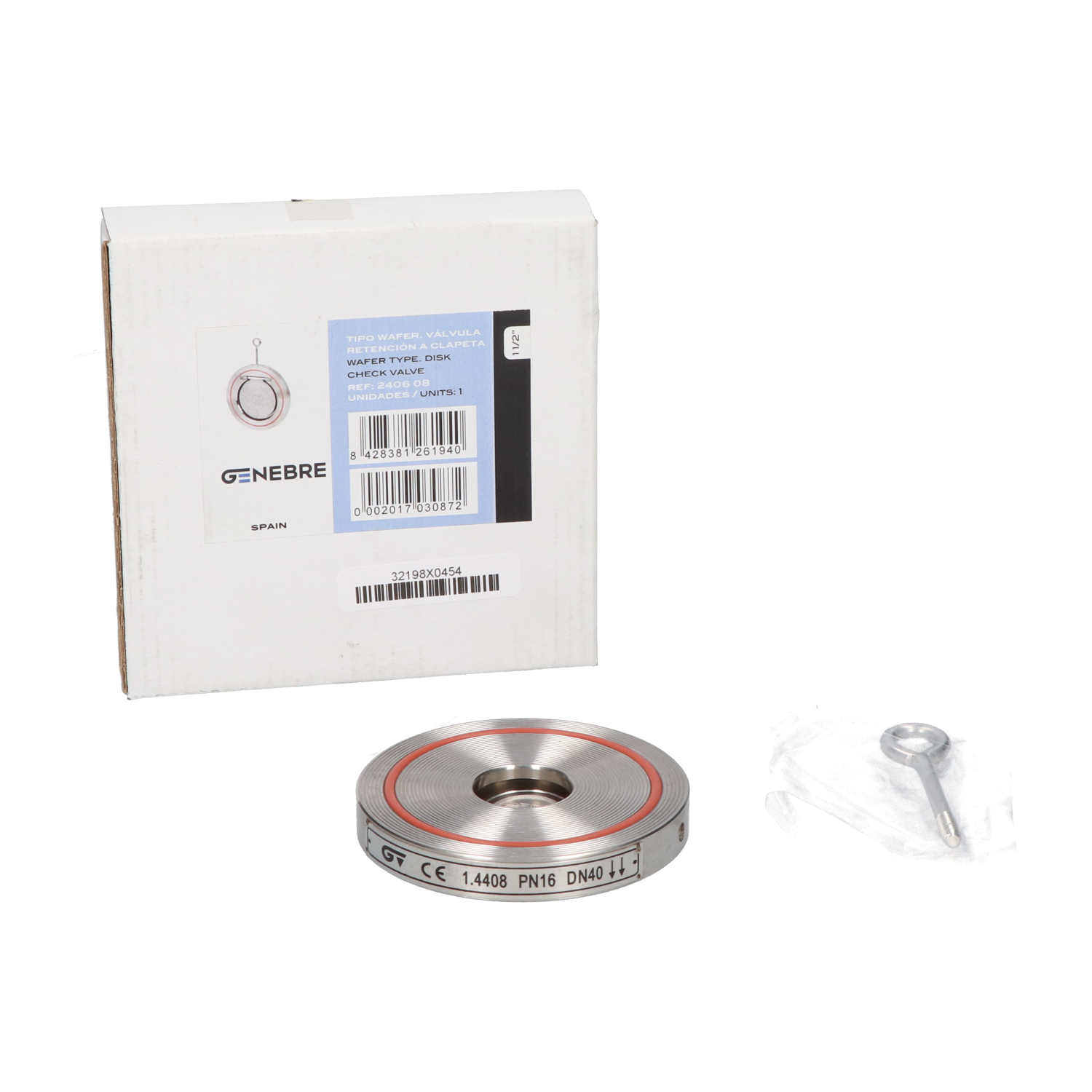 Genebre 240608 Check Valve 1" New NFP