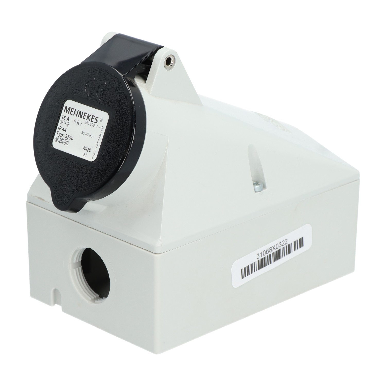 Mennekes 3790 Wall Mounted Socket Used UMP