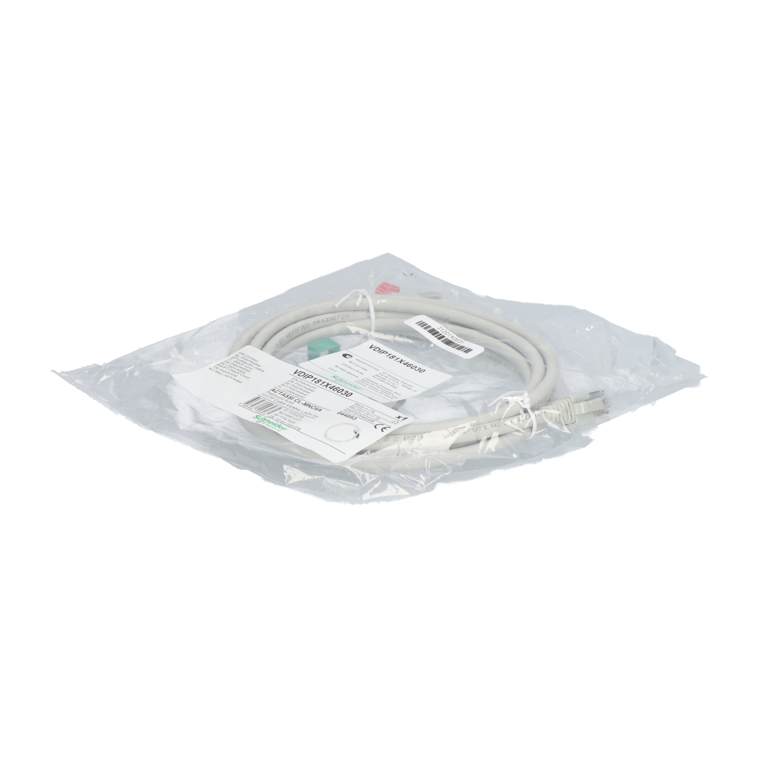 Schneider Electric VDIP181X46030B Patchcord RJ45 Cat6A 3m NEW NFP Sealed
