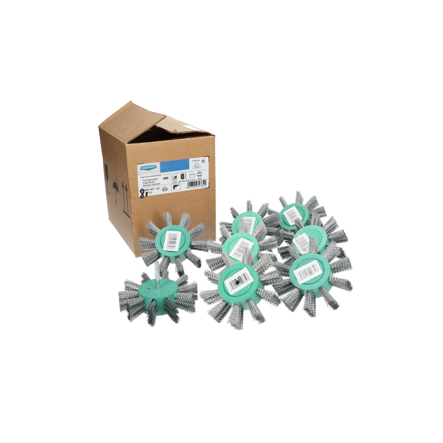 Osborn 0004401132 Flap Brush New NFP Sealed (8pcs)