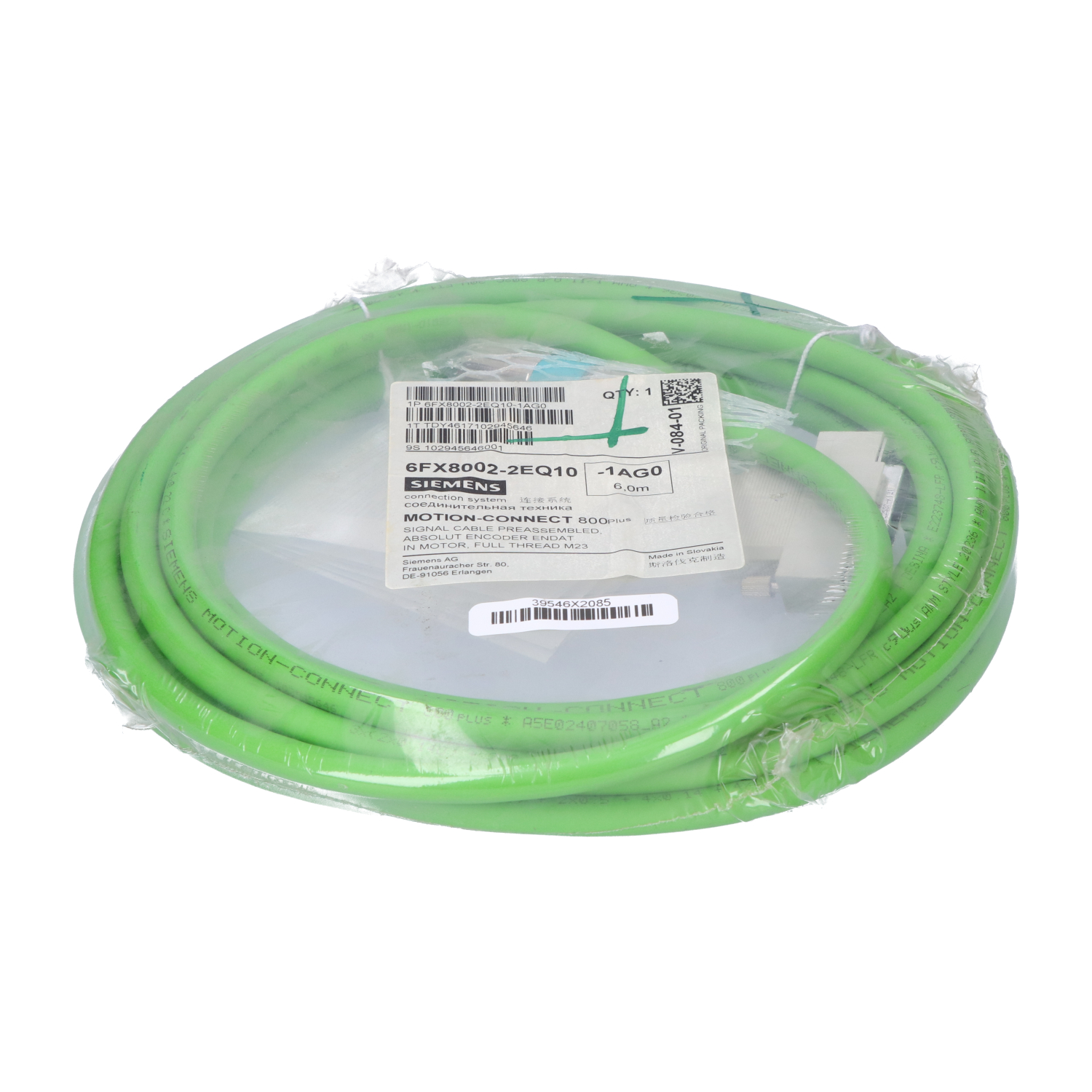 Siemens 6FX8002-2EQ10-1AG0 New NFP Sealed