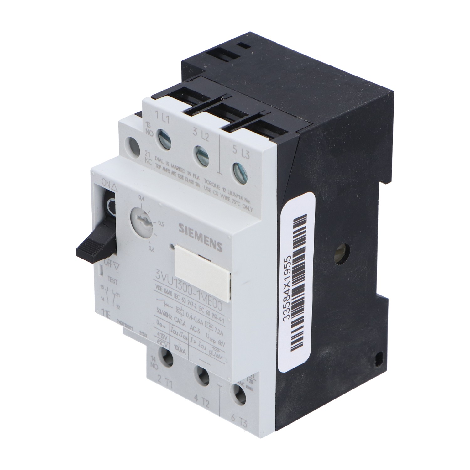 Siemens 3VU1300-1ME00 Used UMP