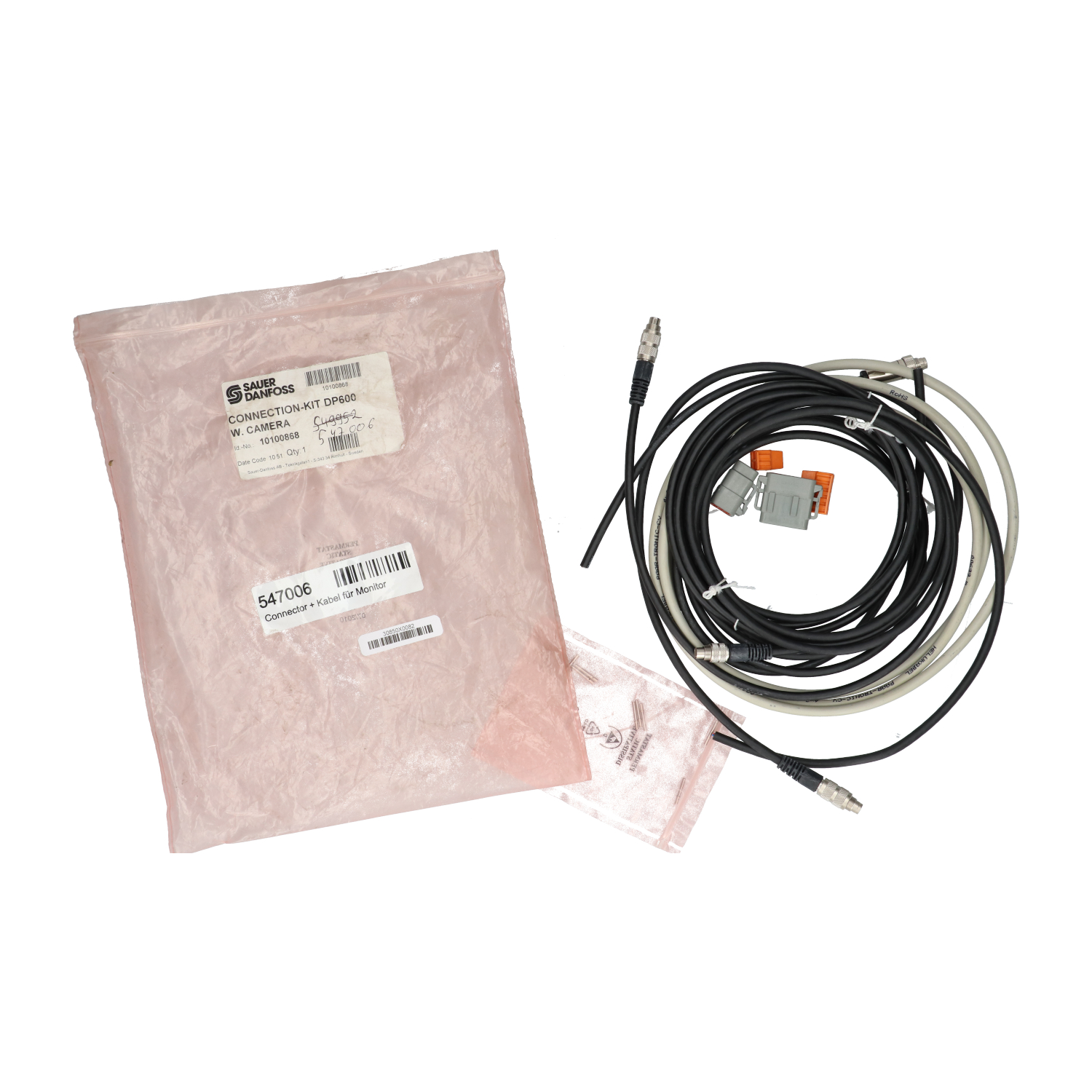 Danfoss 10100868 Connector + Cable for Monitor New NFP