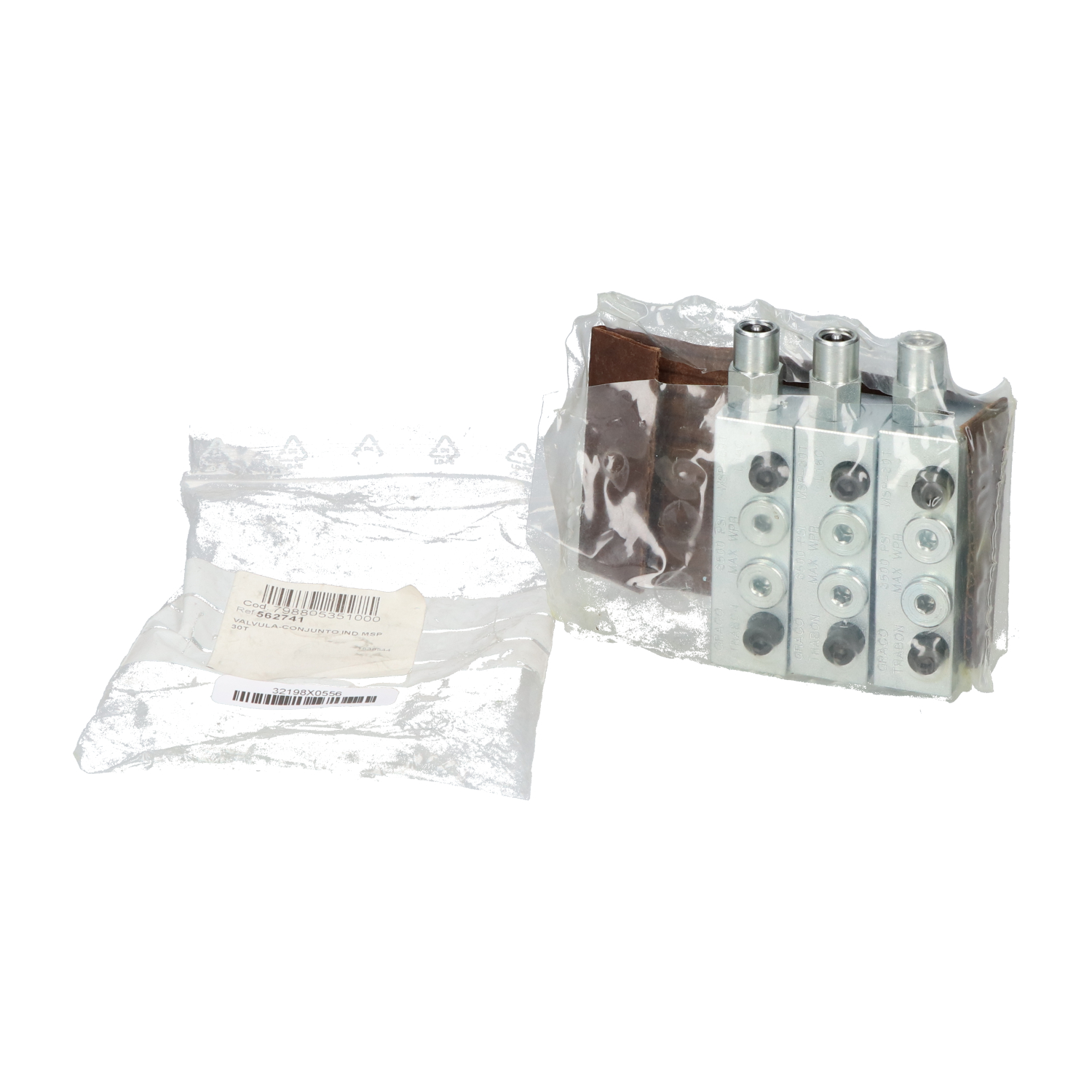 Graco 562741 Modular Divider Valve w/Right Cycle Pin New NMP (3pcs)