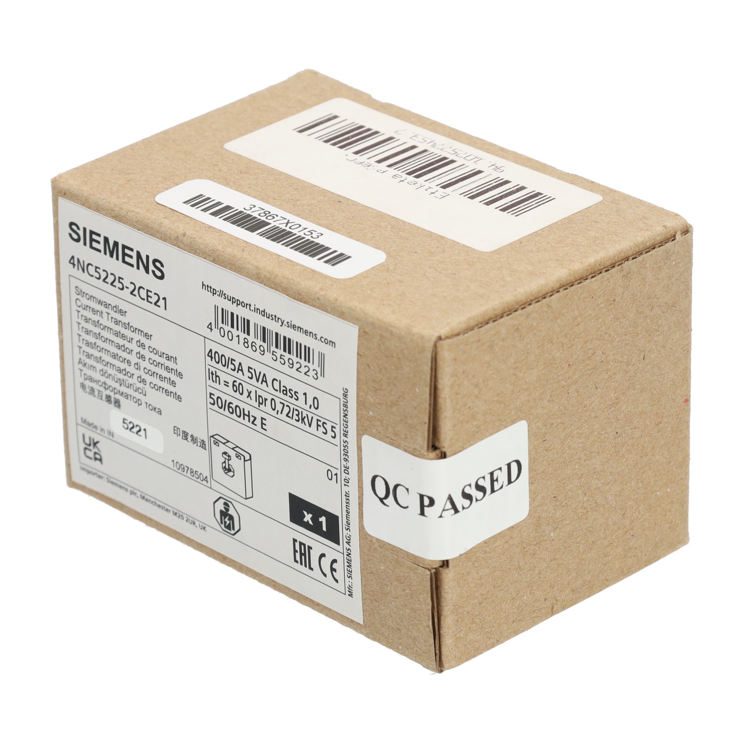 Siemens 4NC5225-2CE21 New NFP Sealed