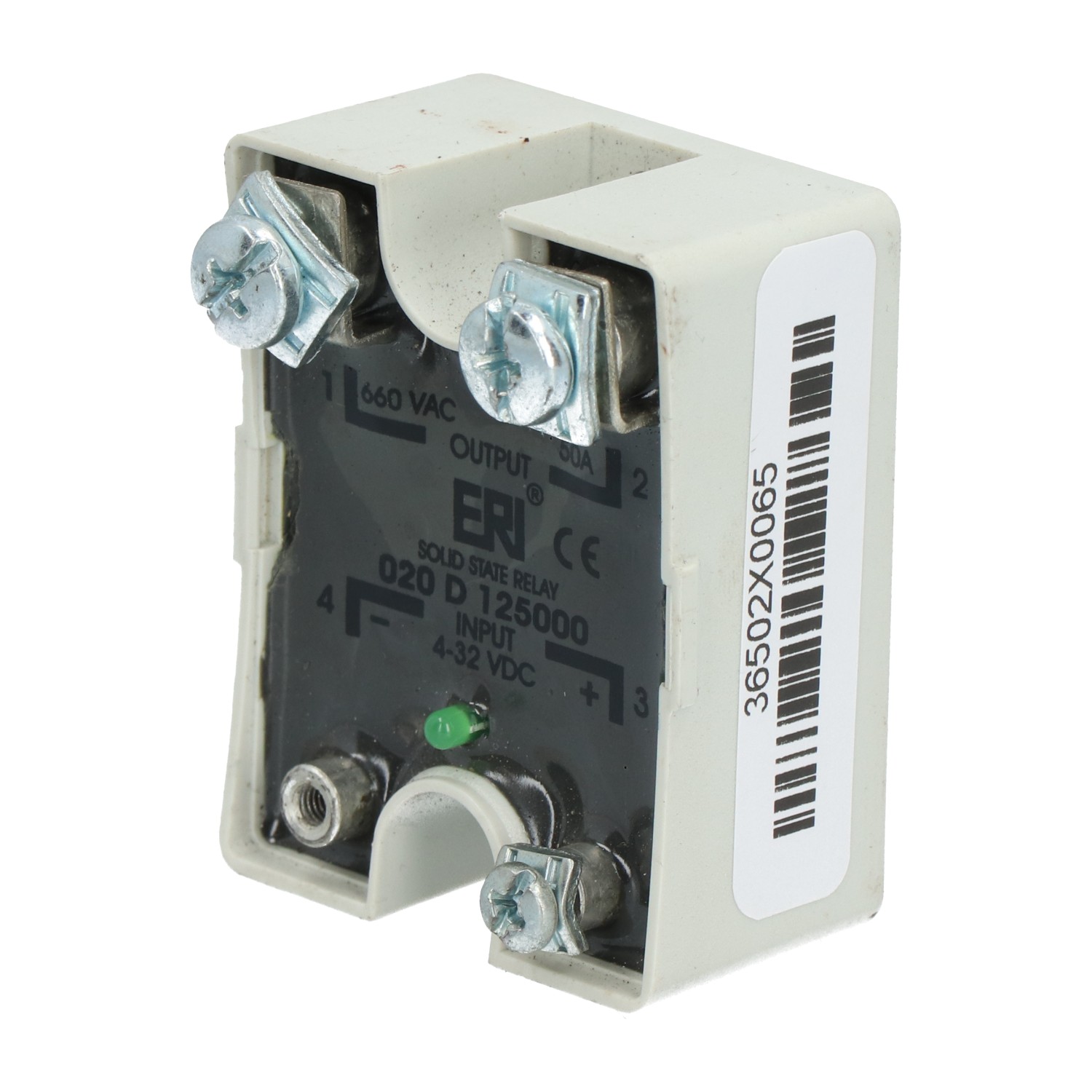 ERI 020D125000 Solid State Relay Used UMP