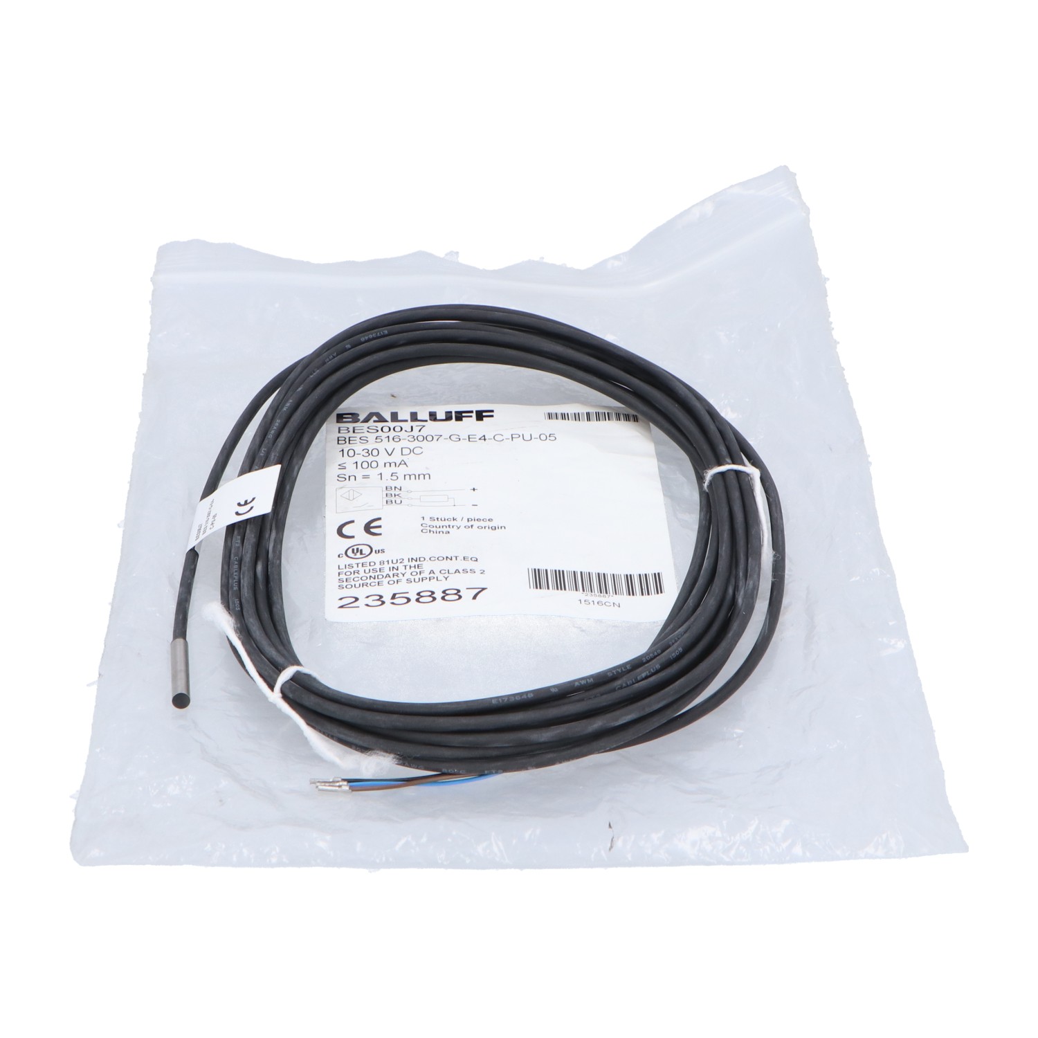 Balluff BES00J7 New NFP