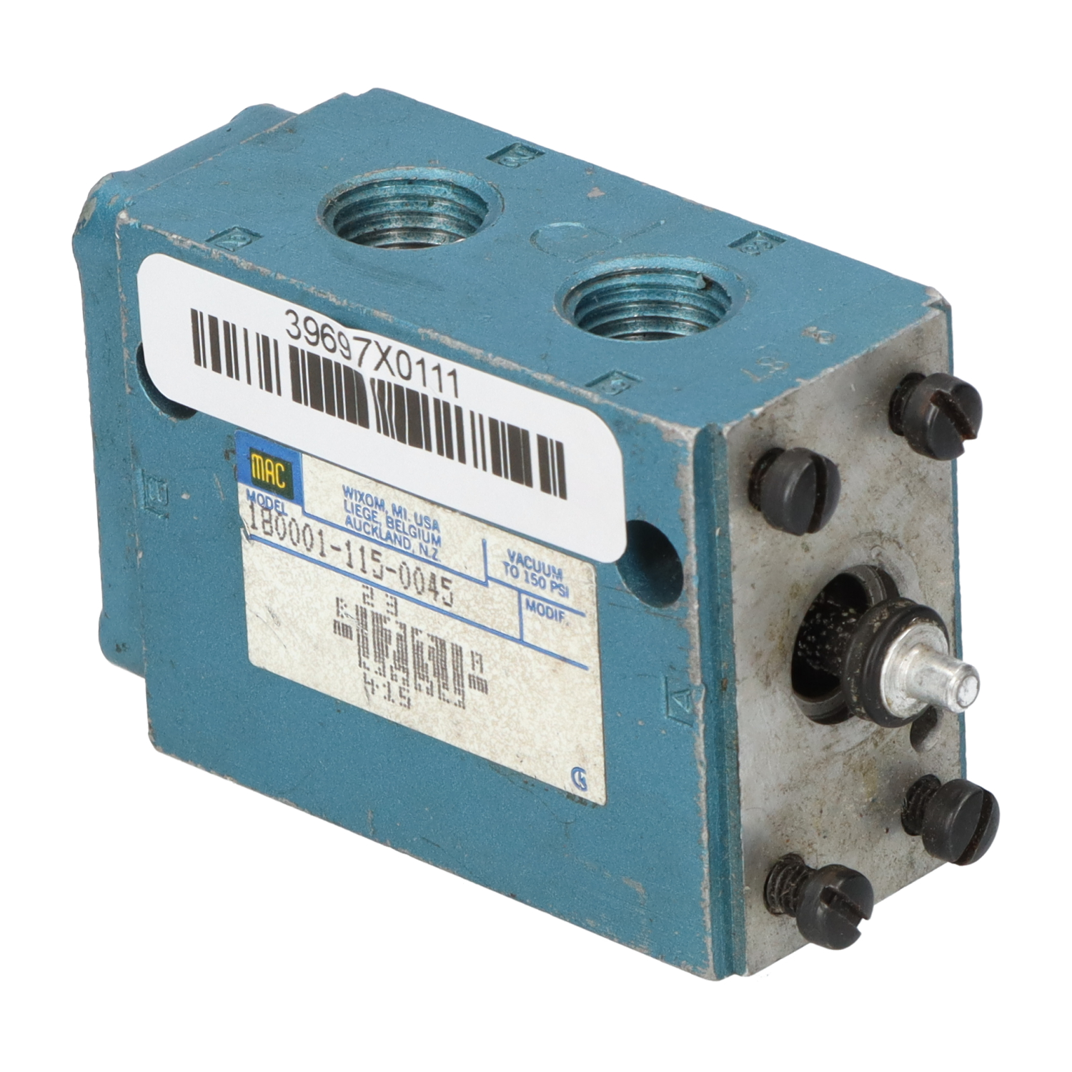 Neutral 180001-115-0045 Solenoid Valve Used UMP