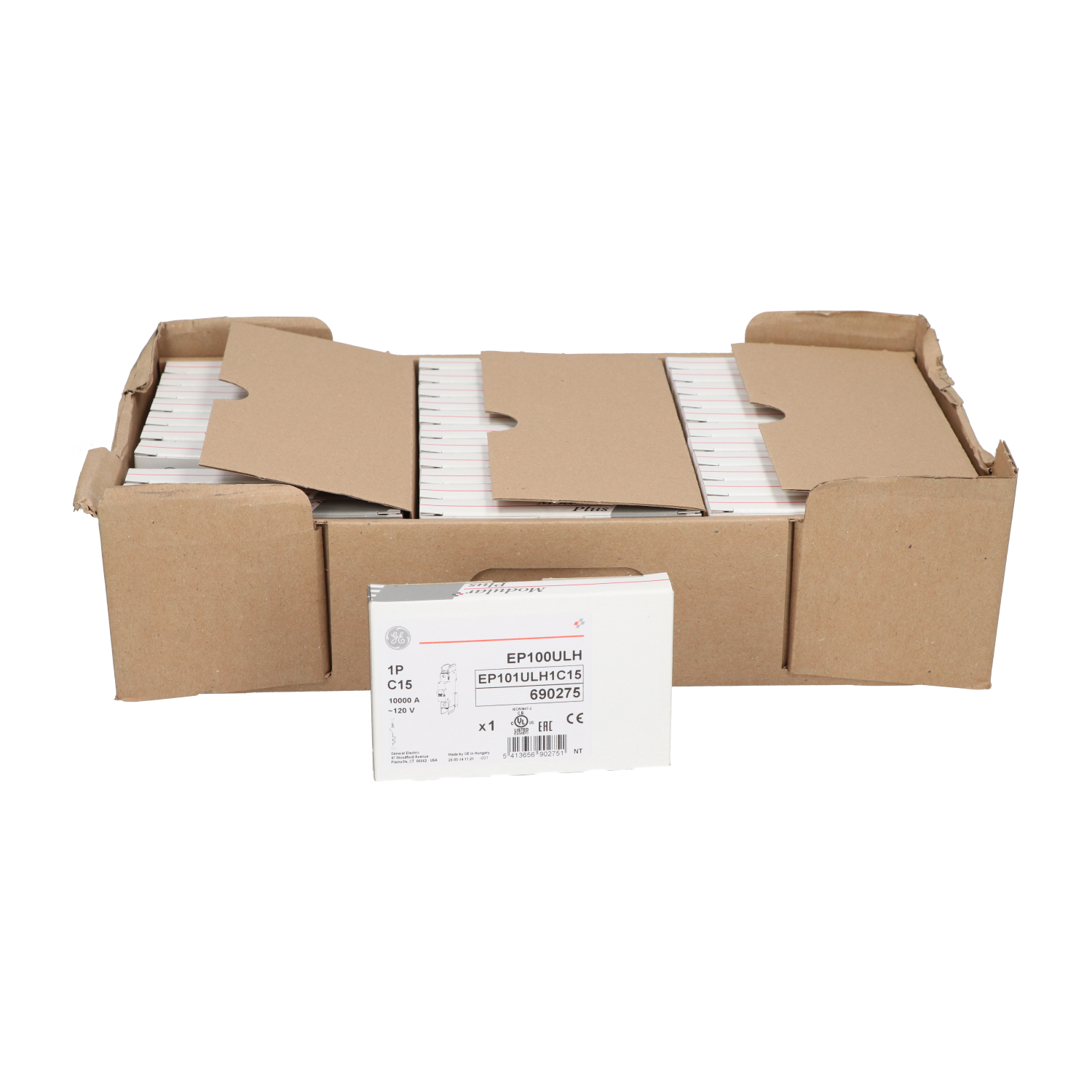 General Electric EP101ULH1C15 miniature circuit breaker 690275 New NFP (33pcs)