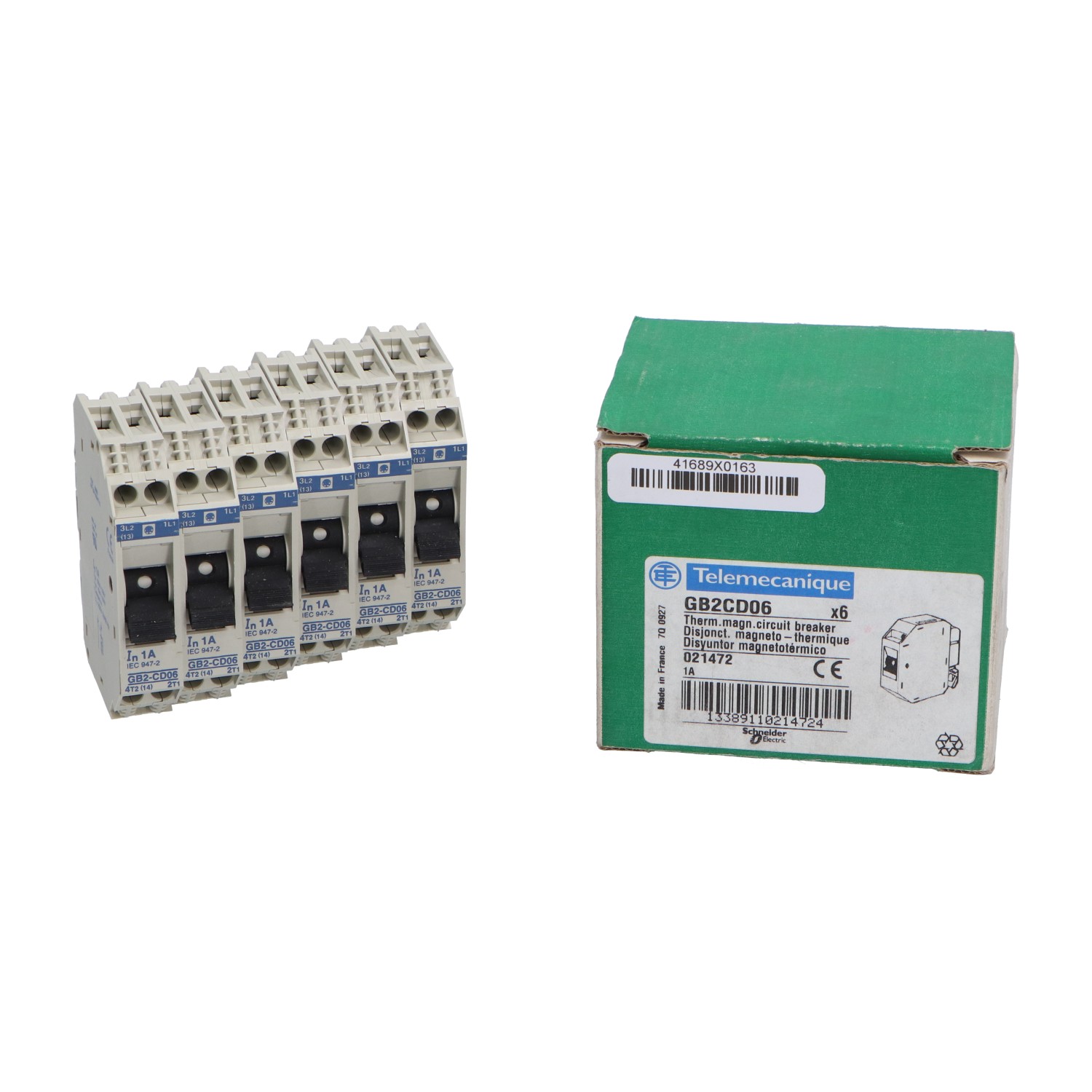 Telemecanique GB2-CD06 New NFP (6pcs)