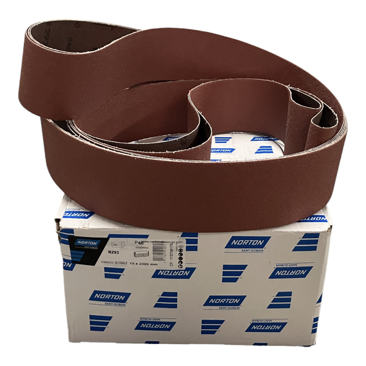 Norton Saint Gobain 63642551507 Sanding Belt New NFP (9pcs)