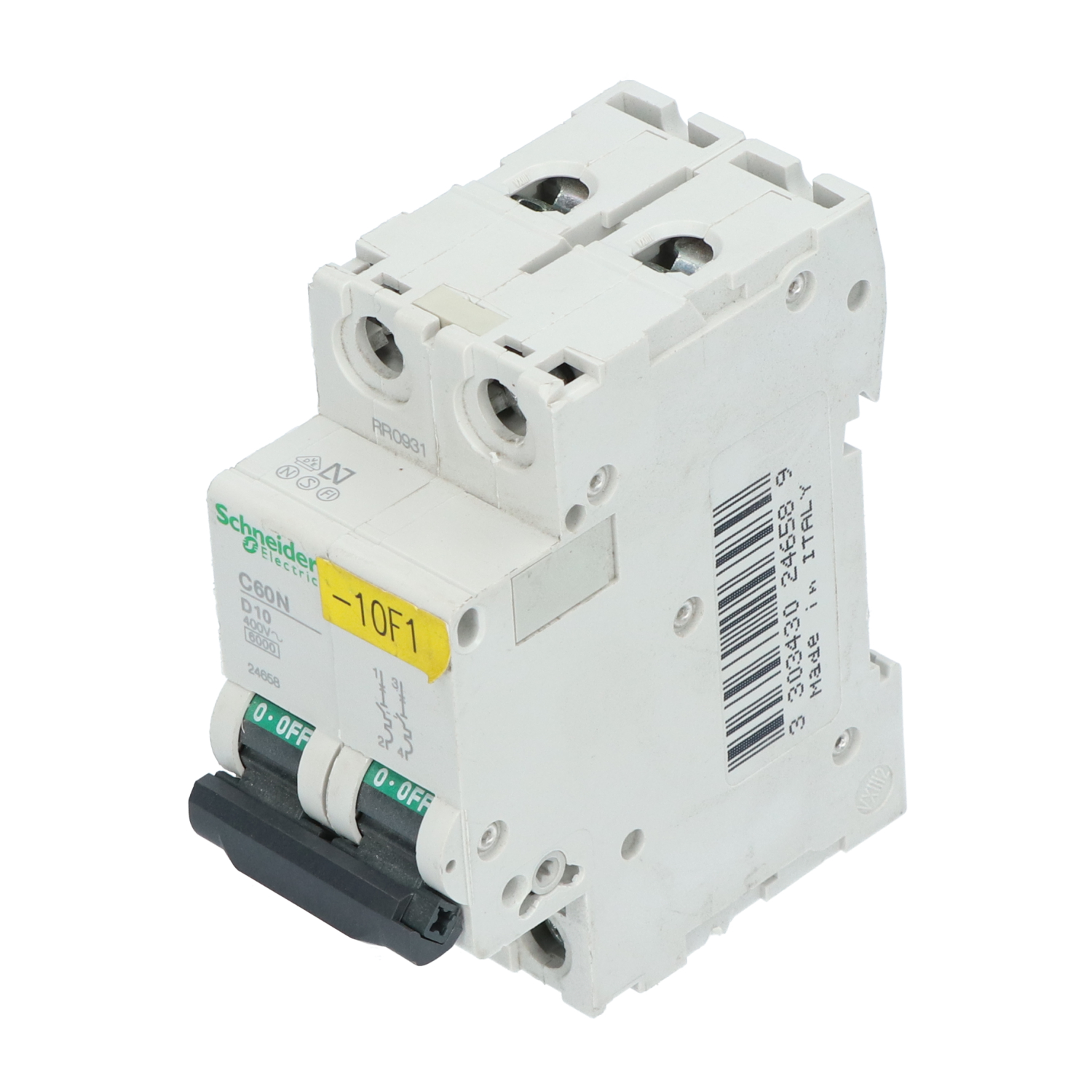 Schneider Electric 24658 Acti9 Miniature Circuit Breaker 2P Used UMP