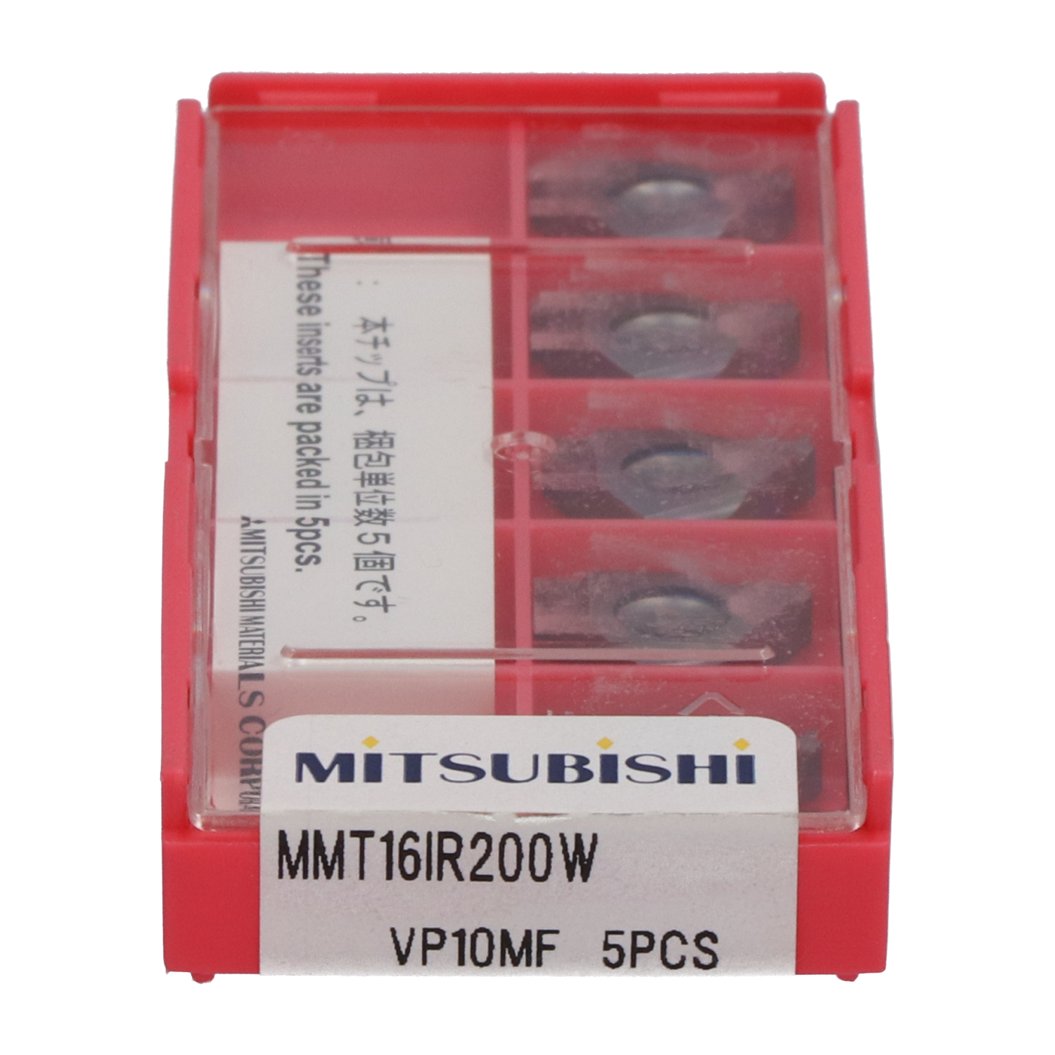 Mitsubishi MMT16IR200WVP10MF Insert MMT16IR200W VP10MF New NFP Sealed (5pcs)