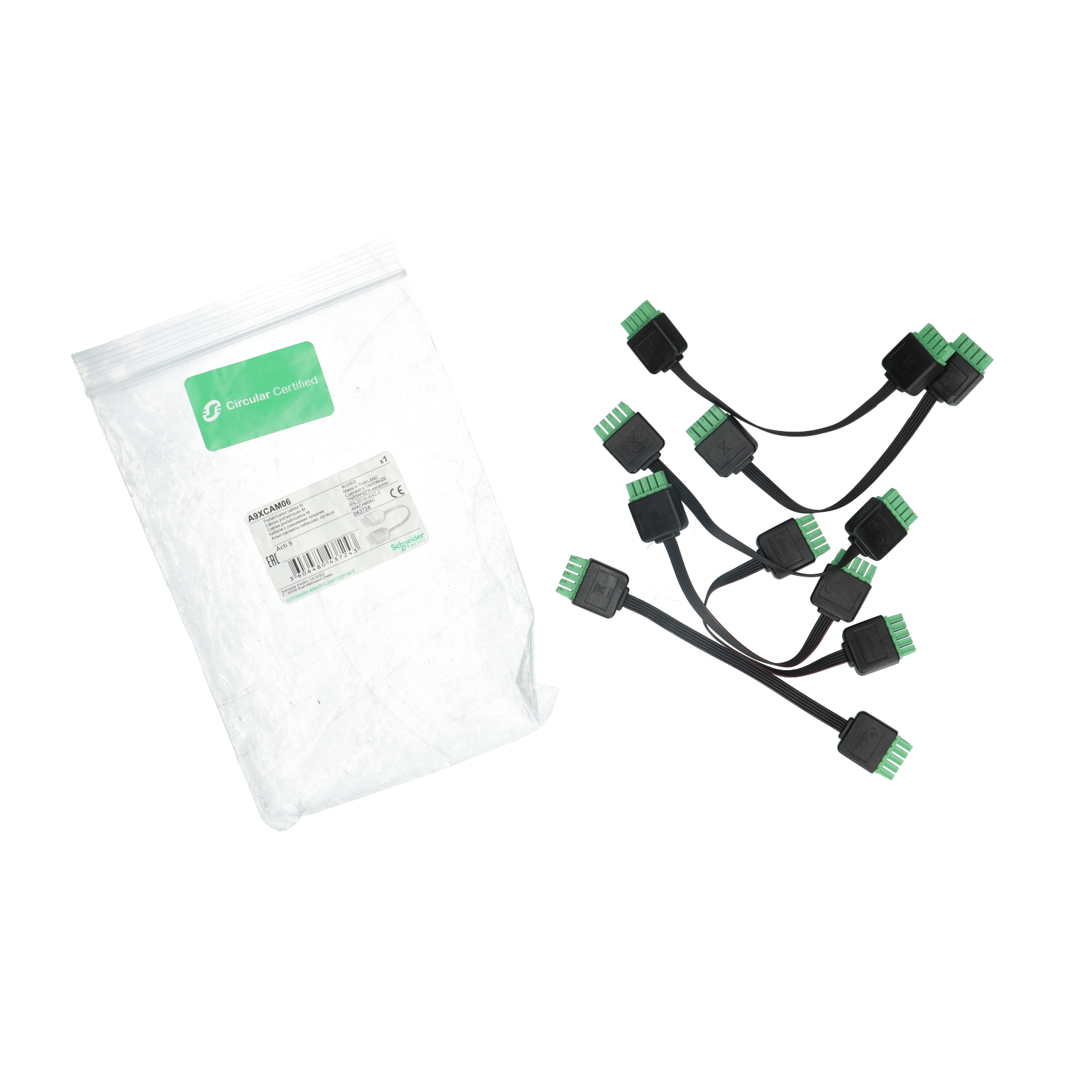 Schneider Electric A9XCAM06 Prefabricated Cables NEW NFP (6pcs)