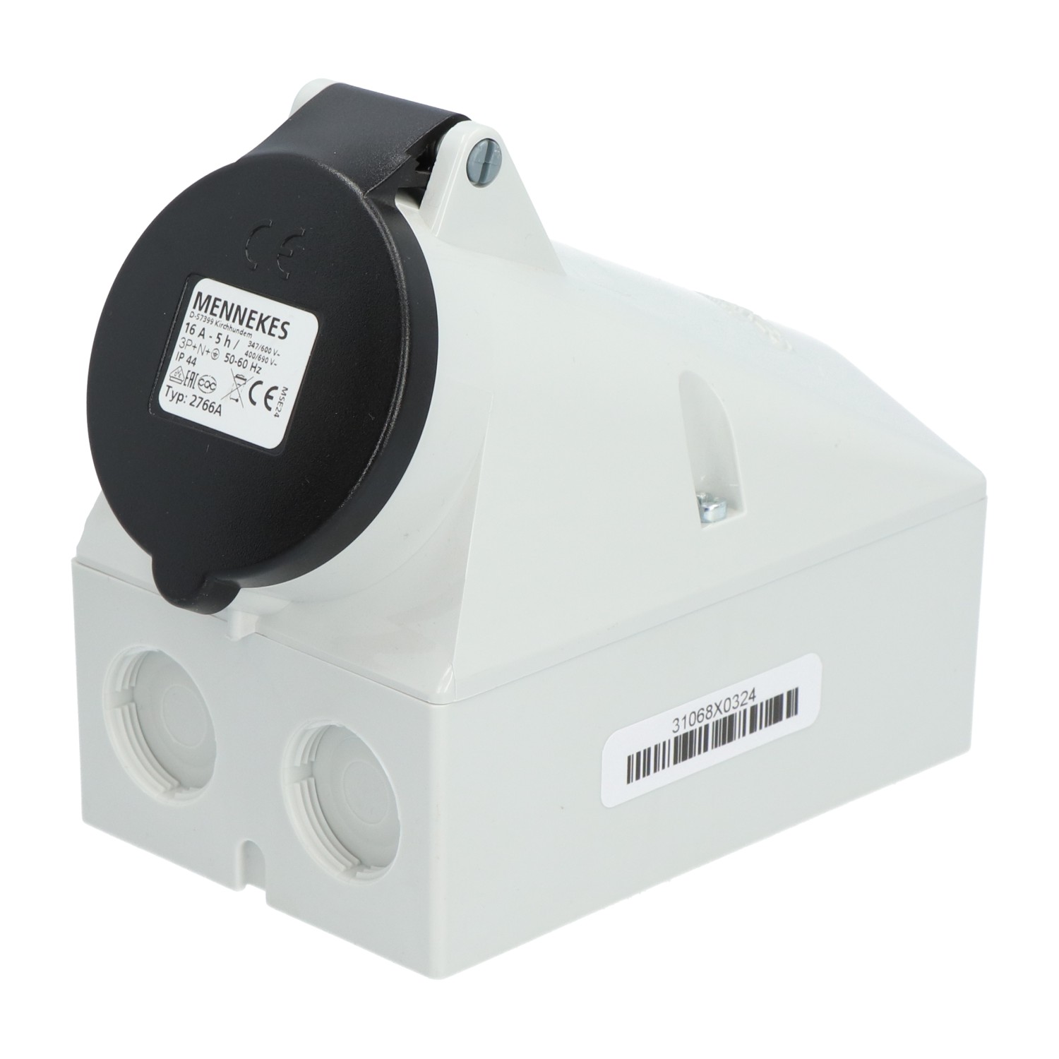 Mennekes 2766A Wall Mounted Socket New NMP