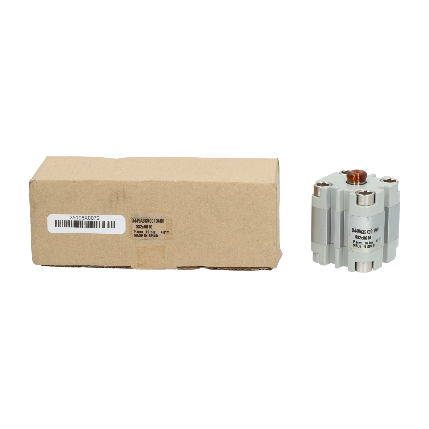 Numatics G449A3SK0010A00 Compact Cylinder 032X0010 New NFP