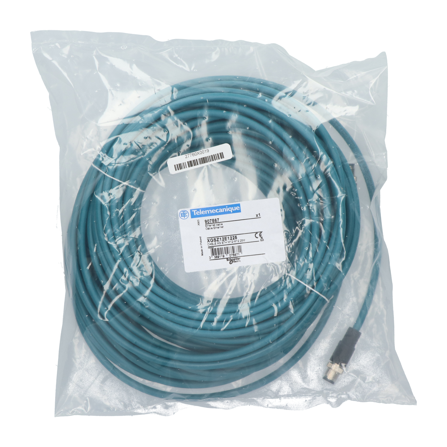 Telemecanique XGSZ12E1225 ethernet cable New NFP Sealed