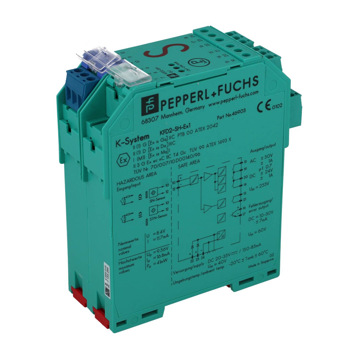 Pepperl+Fuchs KFD2-SH-EX1 New NMP