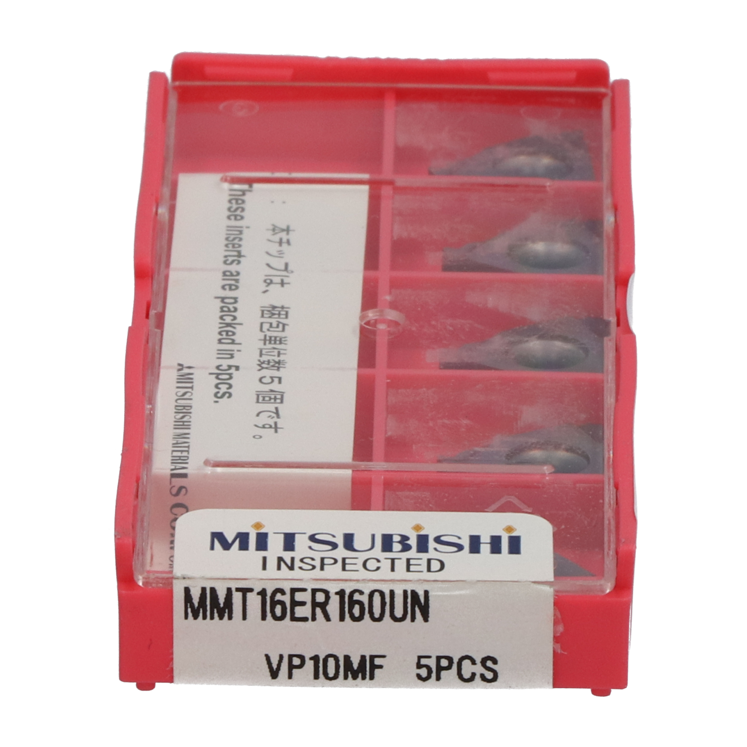 Mitsubishi MMT16ER160UNVP10MF Insert MMT16ER160UN VP10MF New NFP Sealed (5pcs)