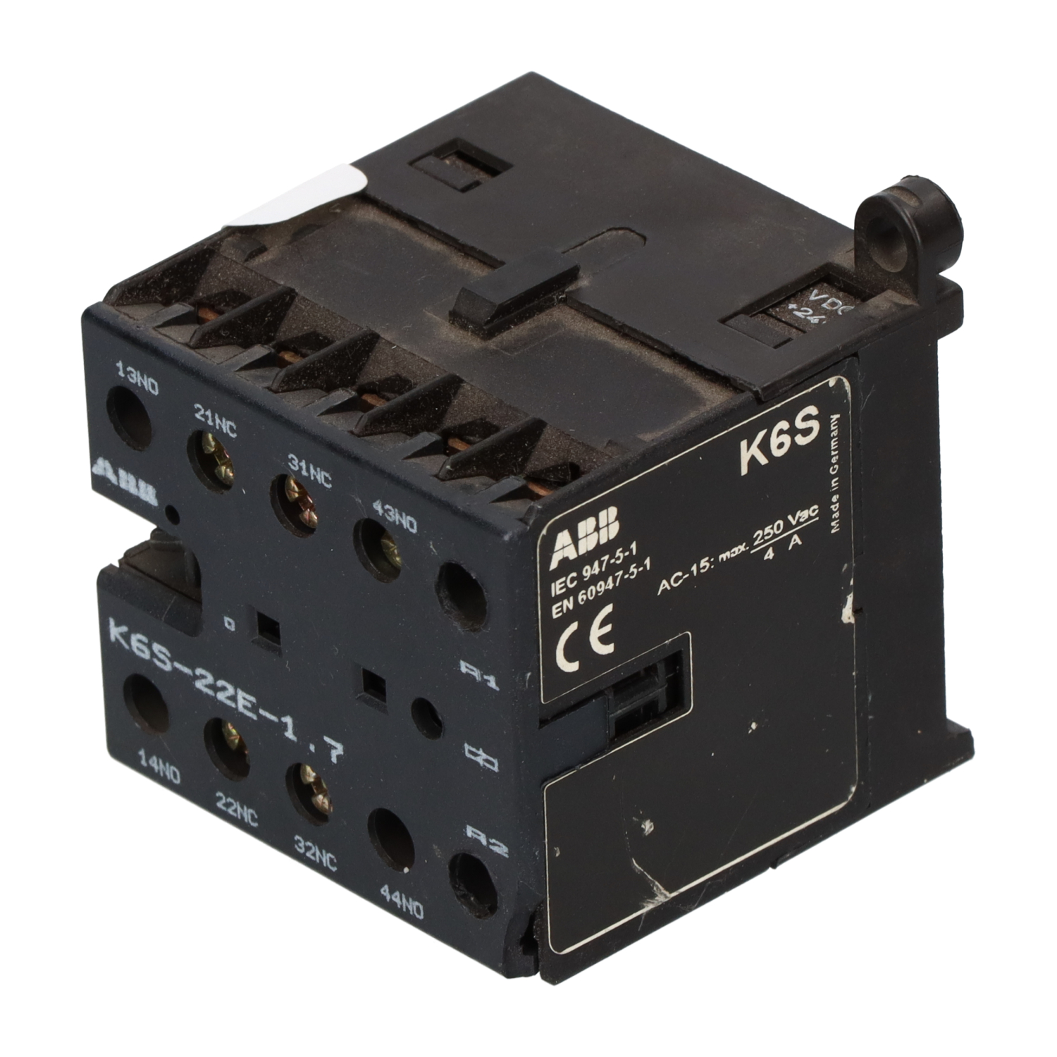 ABB K6S-22E-1.7 Mini Contactor Relay Used UMP