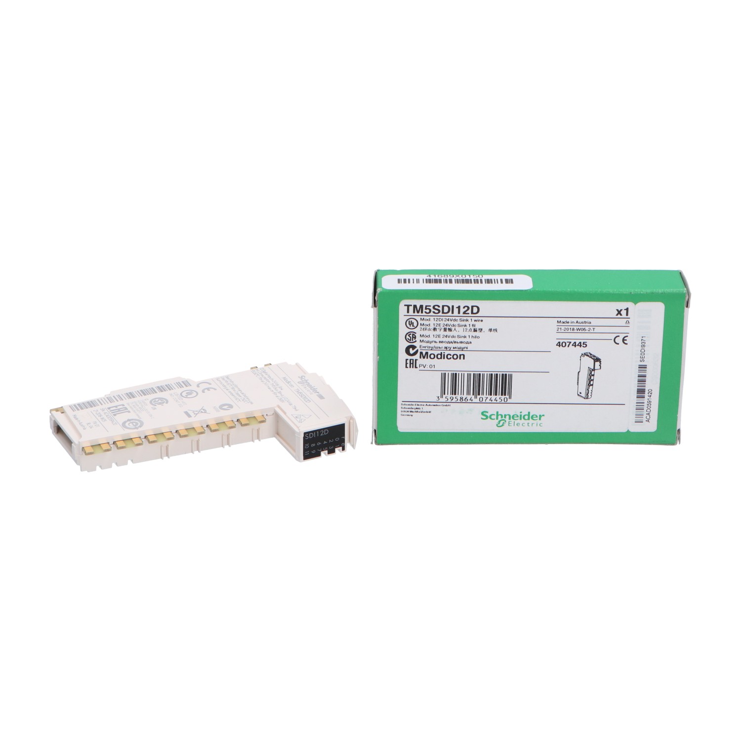 Schneider Electric TM5SDI12D New NFP