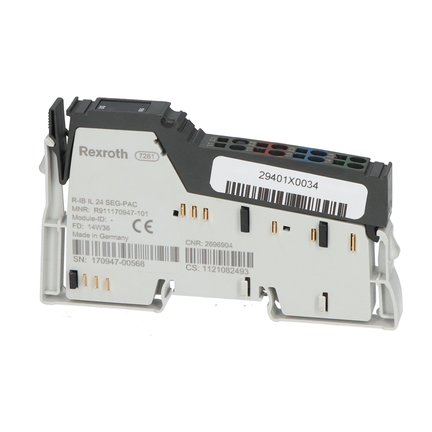 Rexroth R911170947 Inline terminal Used UMP