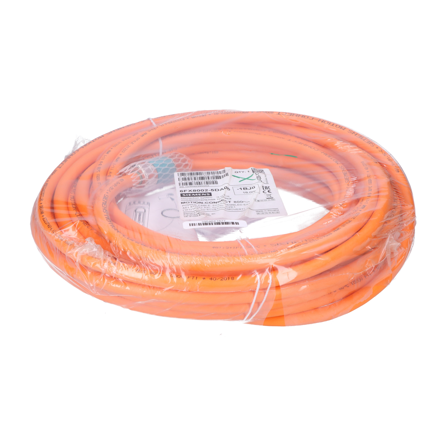 Siemens 6FX8002-5DA05-1BJ0 New NFP