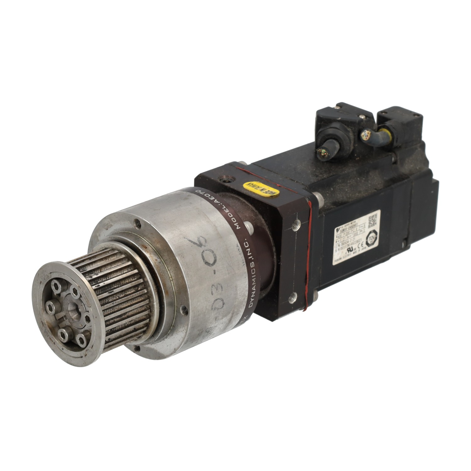 Yaskawa SGMAV-04ADA61 Servo Motor Used UMP