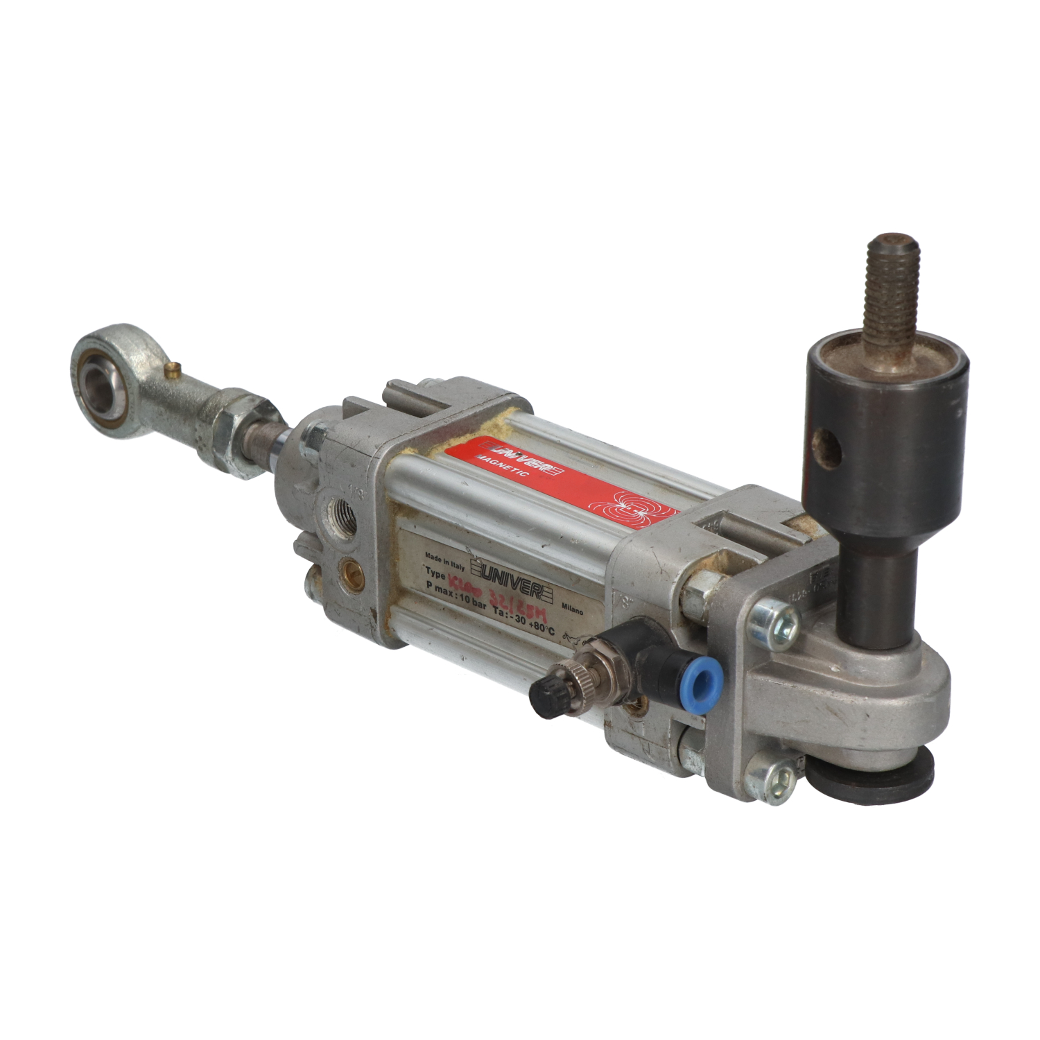 Univer K10032/25M Pneumatic cylinder (Double A D32mm L25mm Magnetic) Used UMP