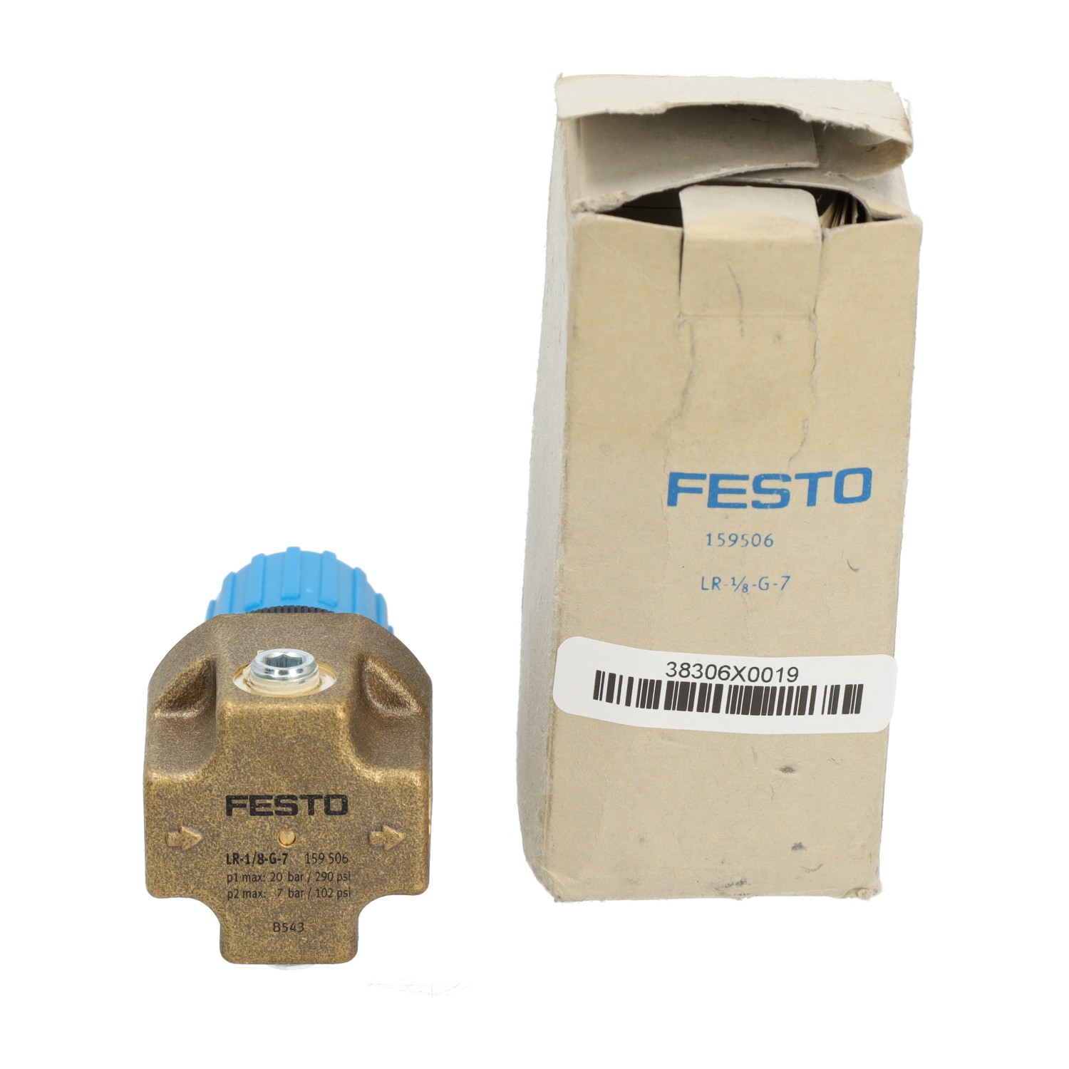 Festo LR-1/8-G7 Pressure Regulator New NFP