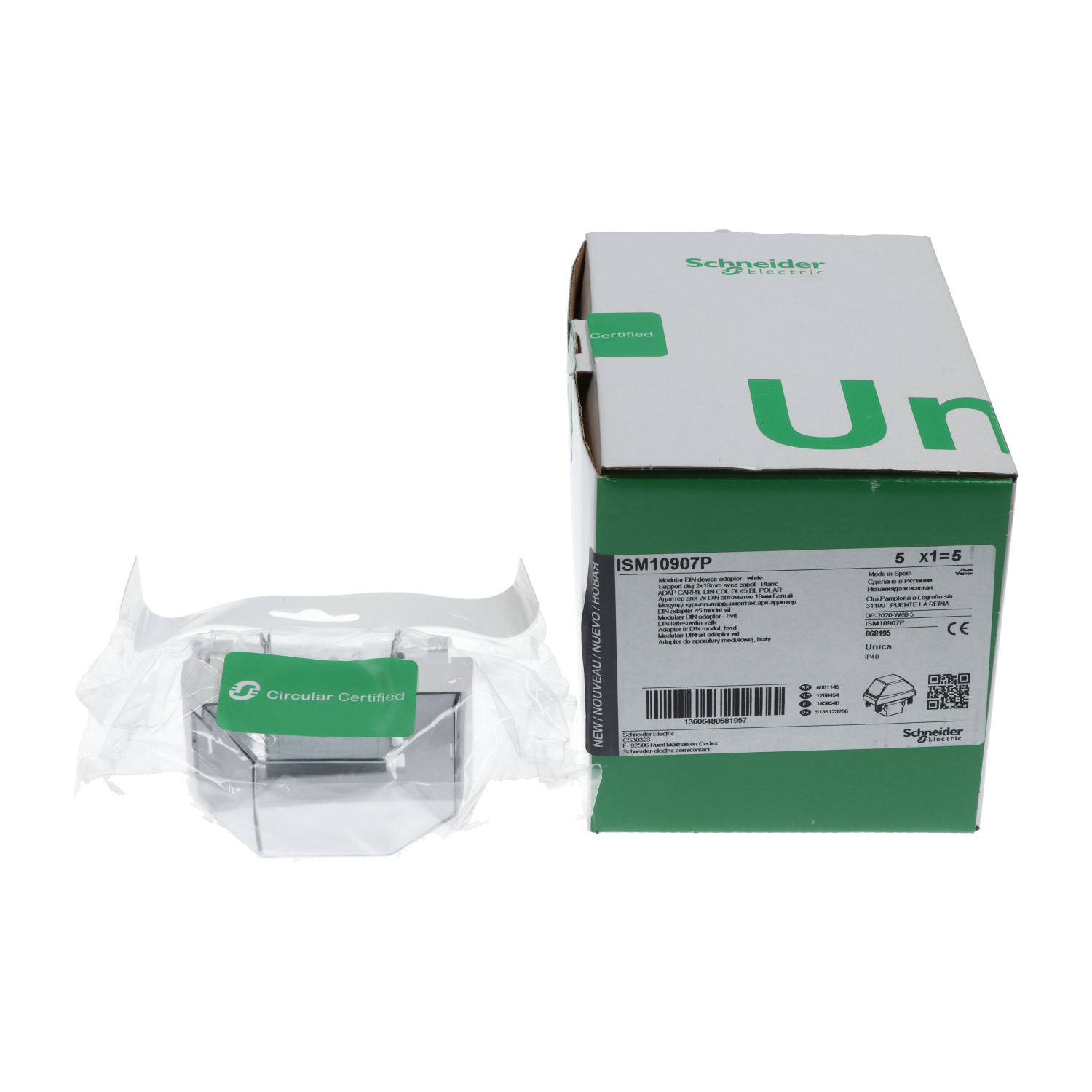 Schneider Electric ISM10907P Modular Device Adaptor New NFP Sealed (5pcs)