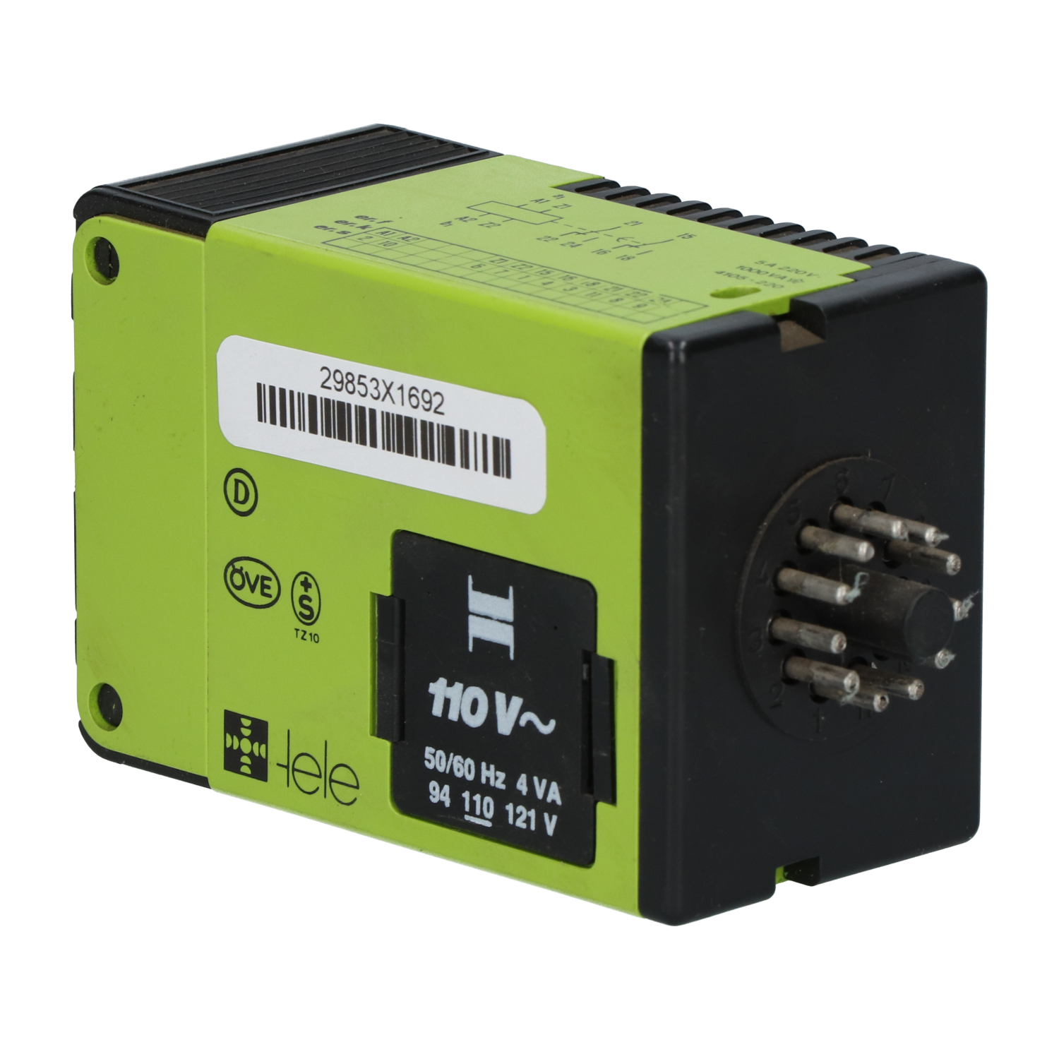 Tele 4105-220 Time Delay Relay New NMP