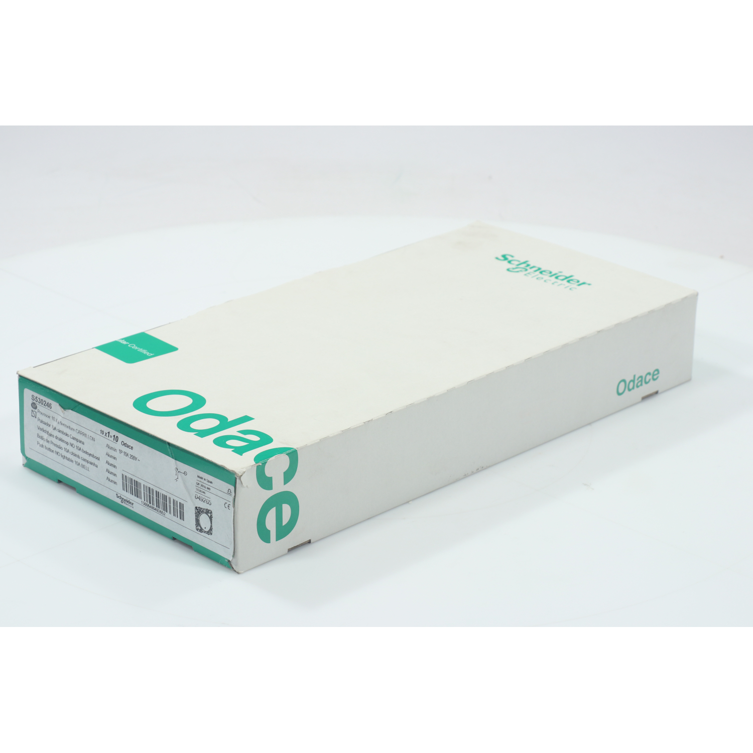 Schneider Electric S530246 Push Button With Bell Mark New NFP Sealed (10pcs)