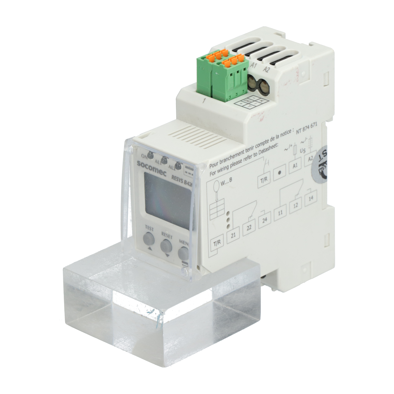 Socomec 49314603 Earth Leakage Relay New NMP