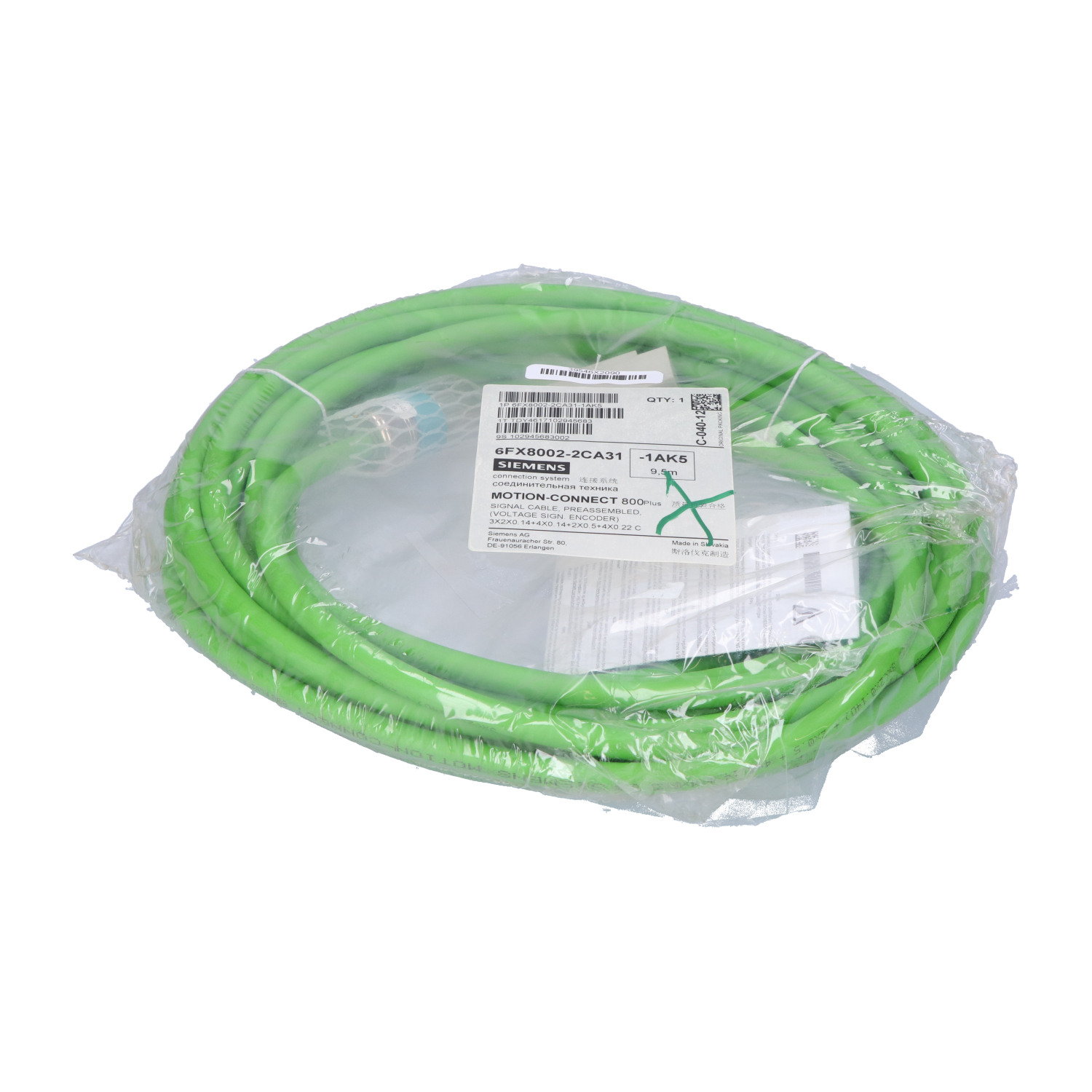 Siemens 6FX8002-2CA31-1AK5 New NFP Sealed