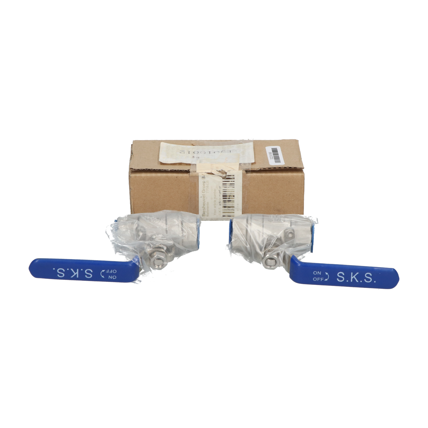 Sks 1/2-316 Ball Valve New NFP (2pcs)