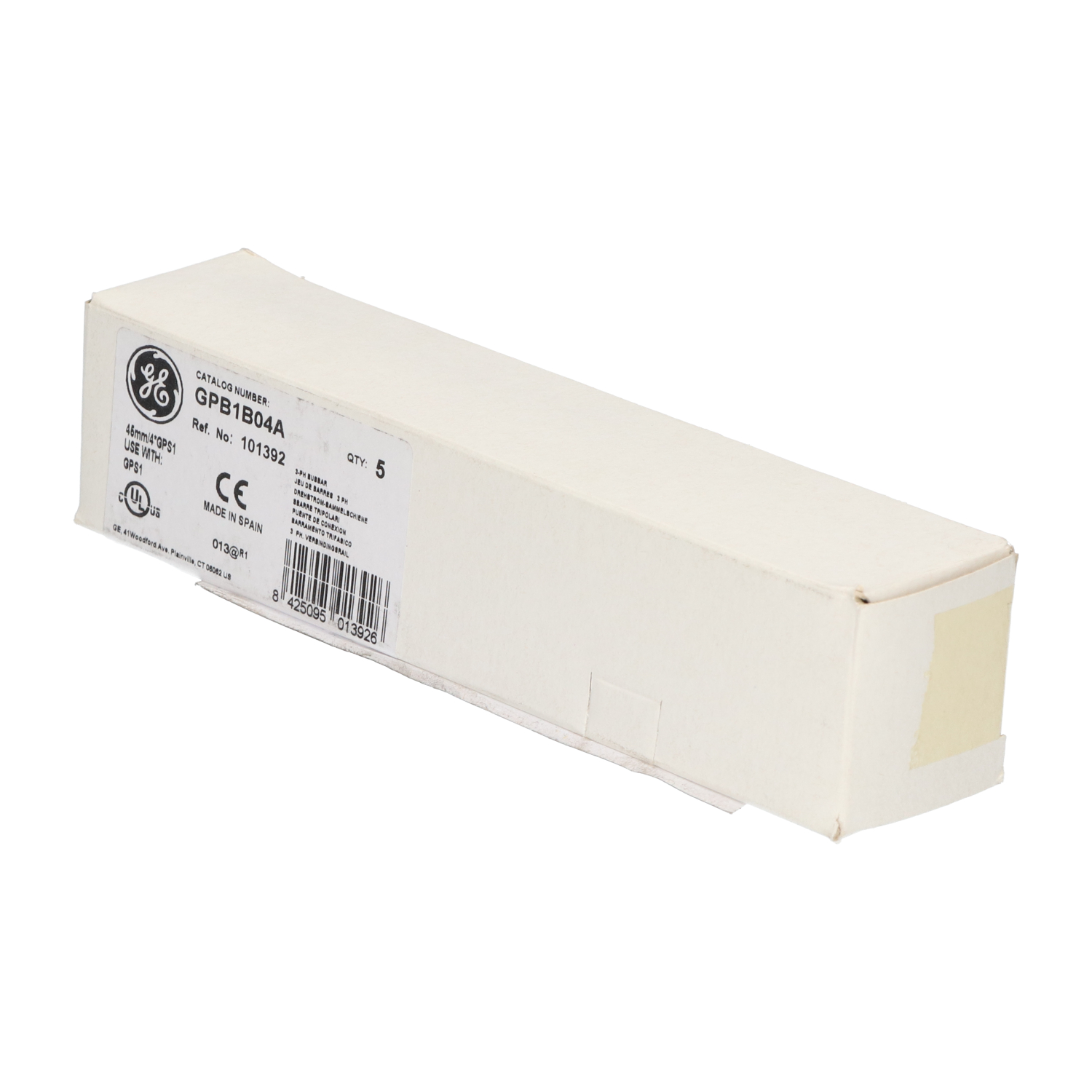 General Electric GPB1B04A 3-ph busbar 101392 New NFP Sealed (5pcs)