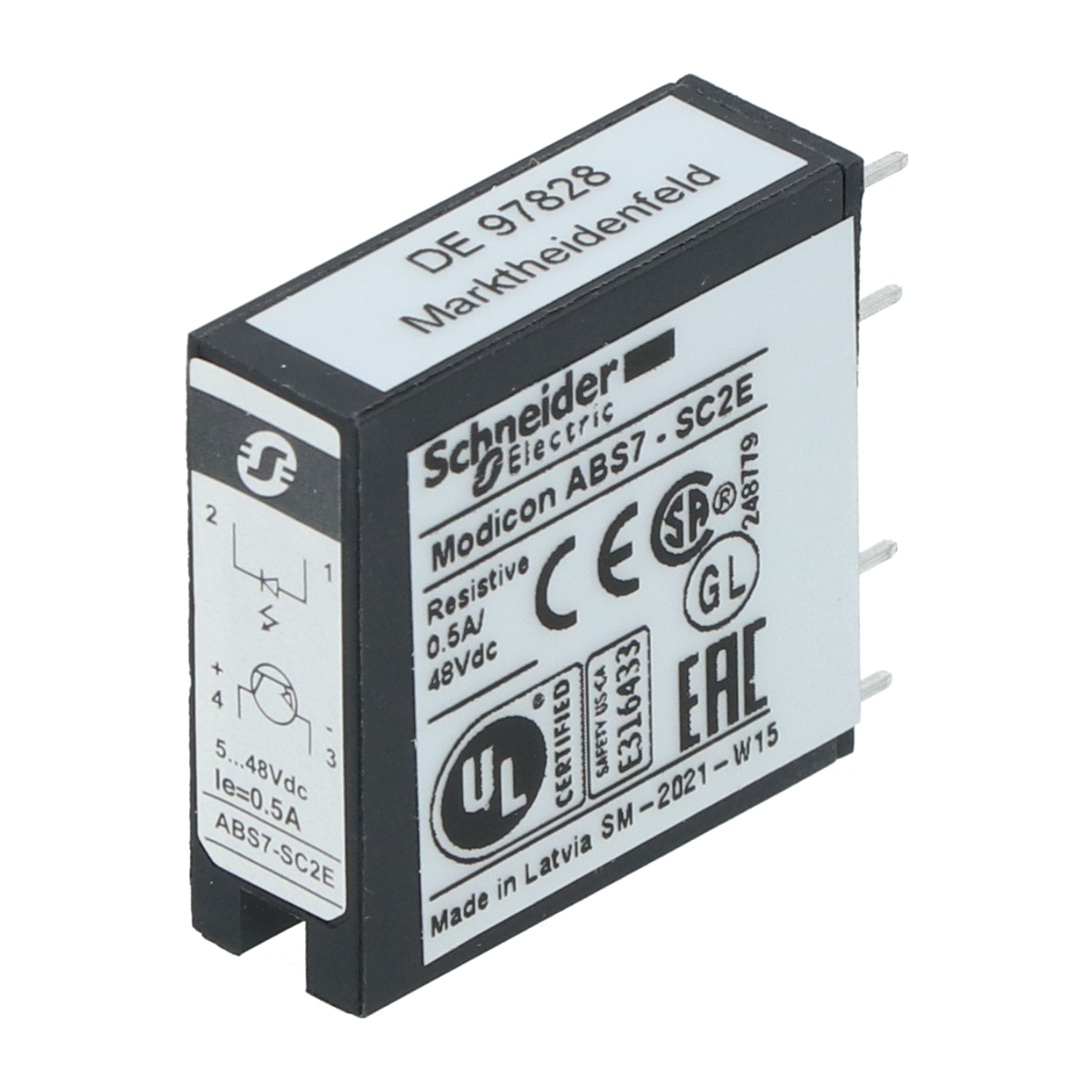 Schneider Electric ABS7-SC2E Solid State Relay New NFP