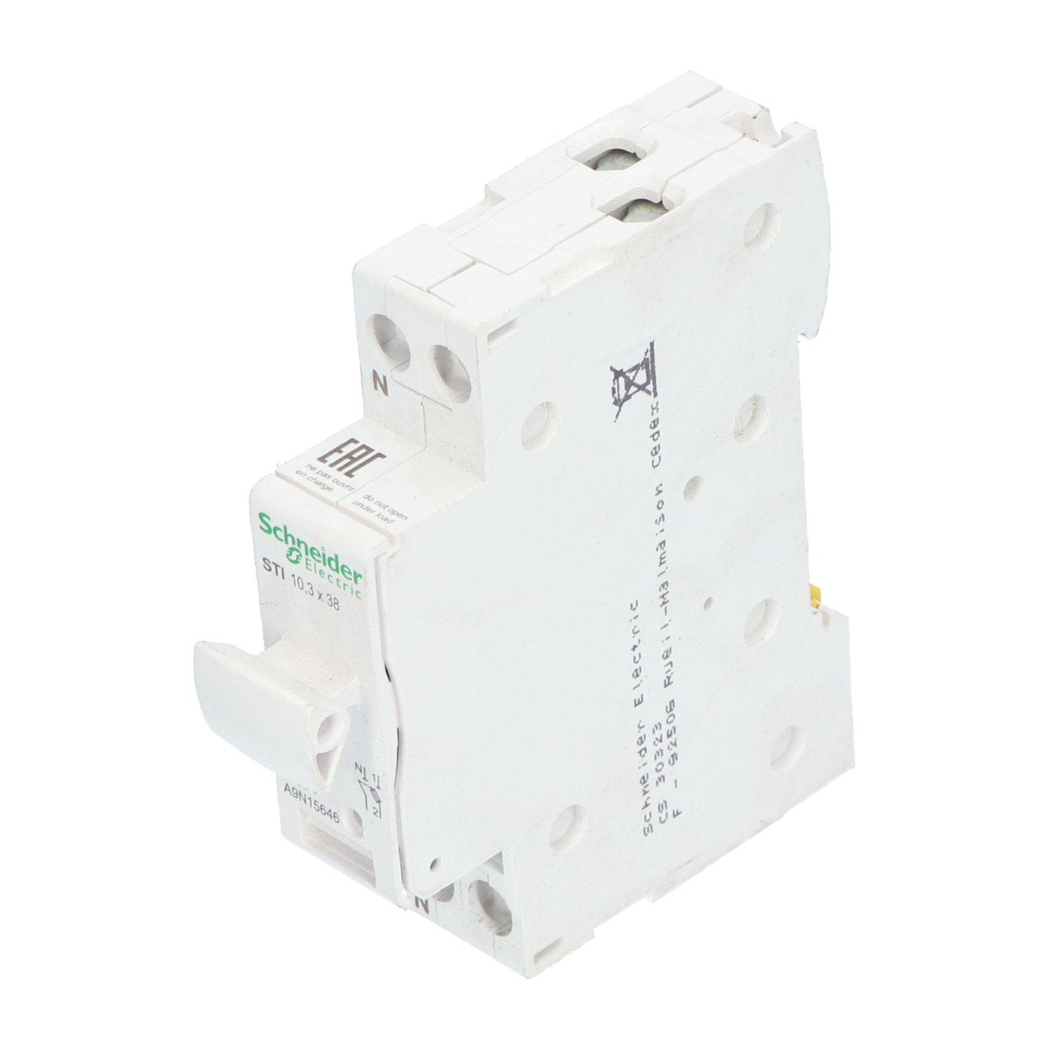 Schneider Electric A9N15646 Acti9 Fuse Switch Disconnector Used UMP