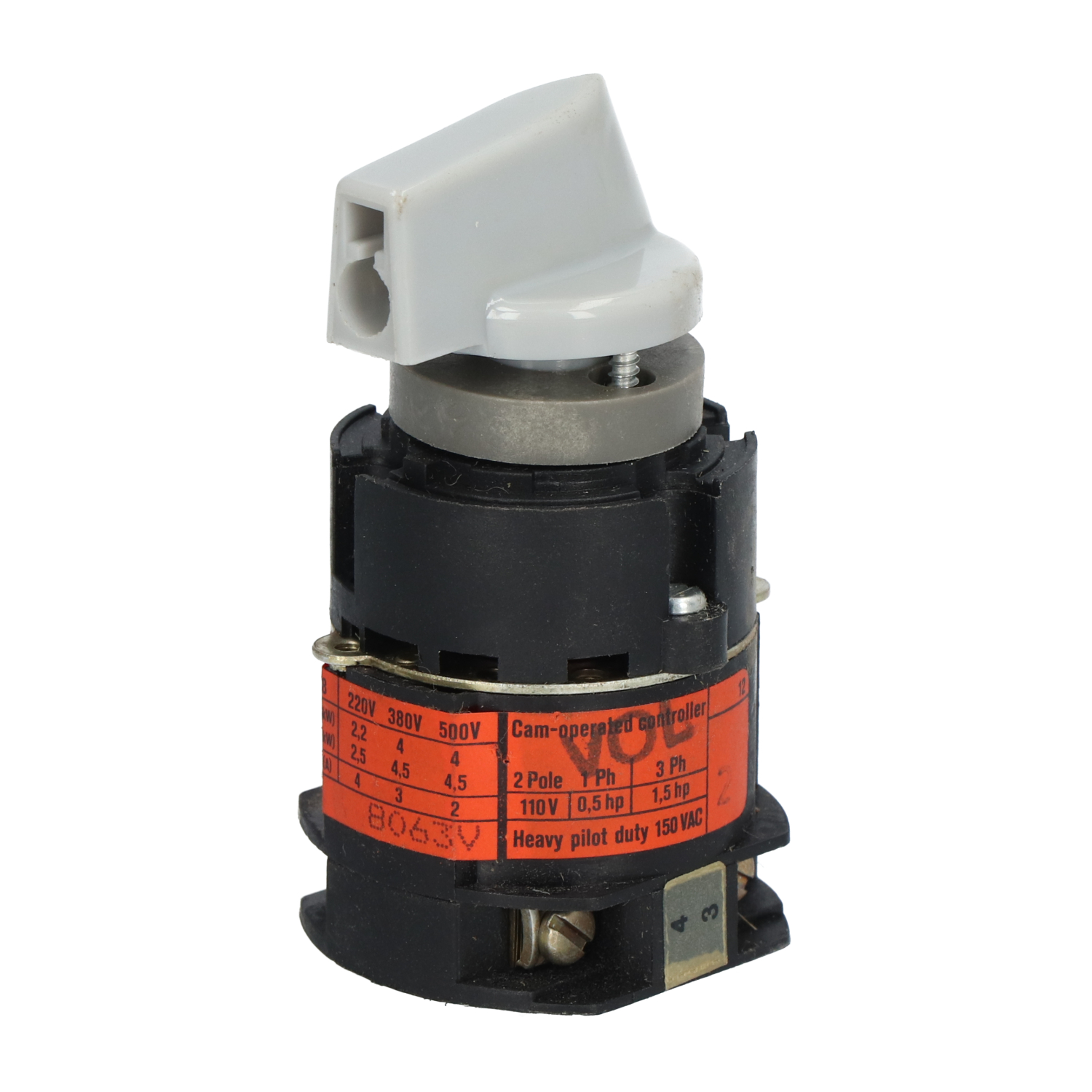 Starkstrom Gummersbach K12B43292F00A Cam Switch New NMP