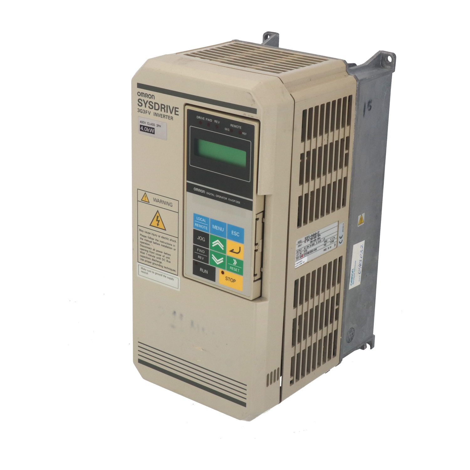 Omron 3G3FV-A4040-CE Variable Frequency Drive Used UMP