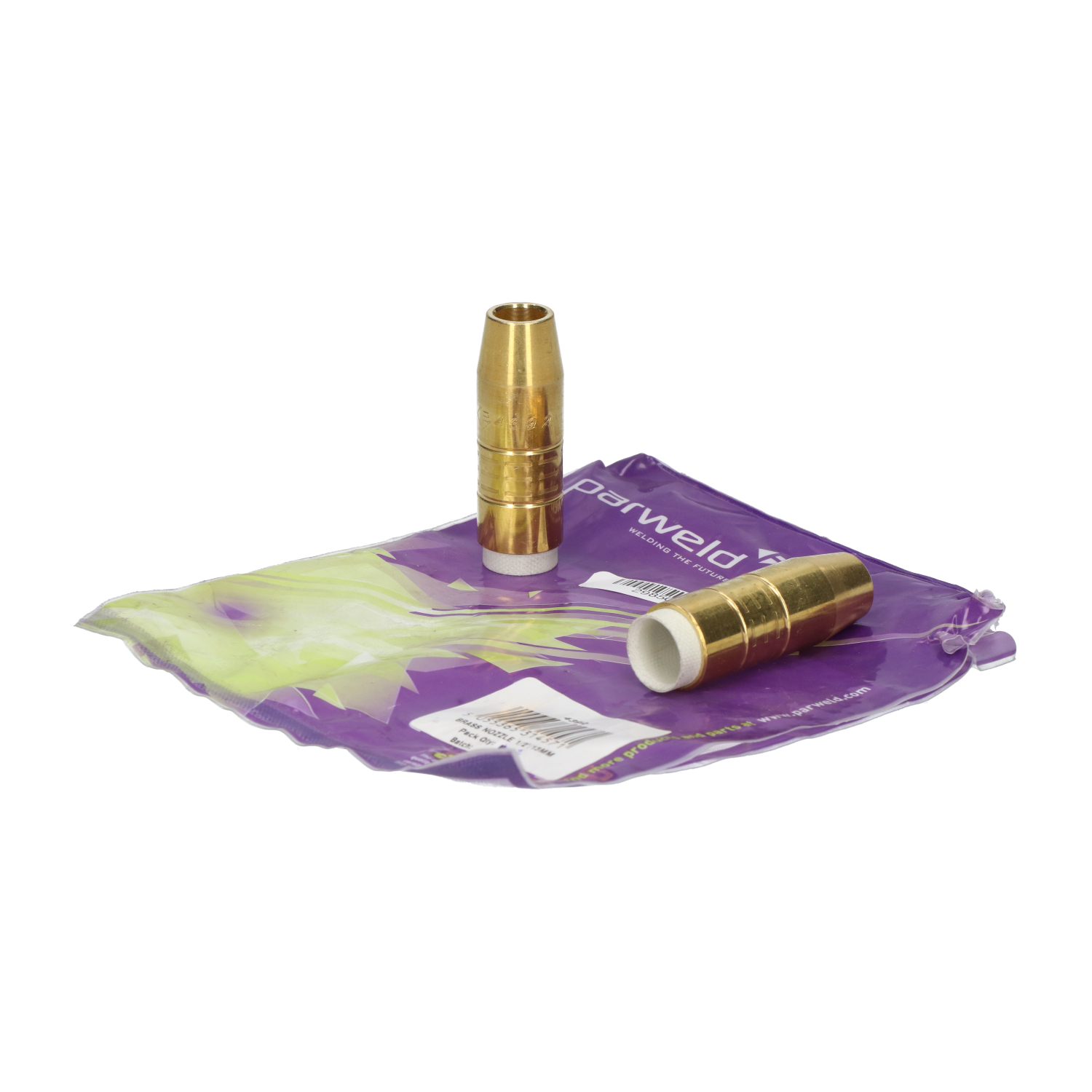 Parweld 4392 (2pcs) Brass Nozzle New NFP