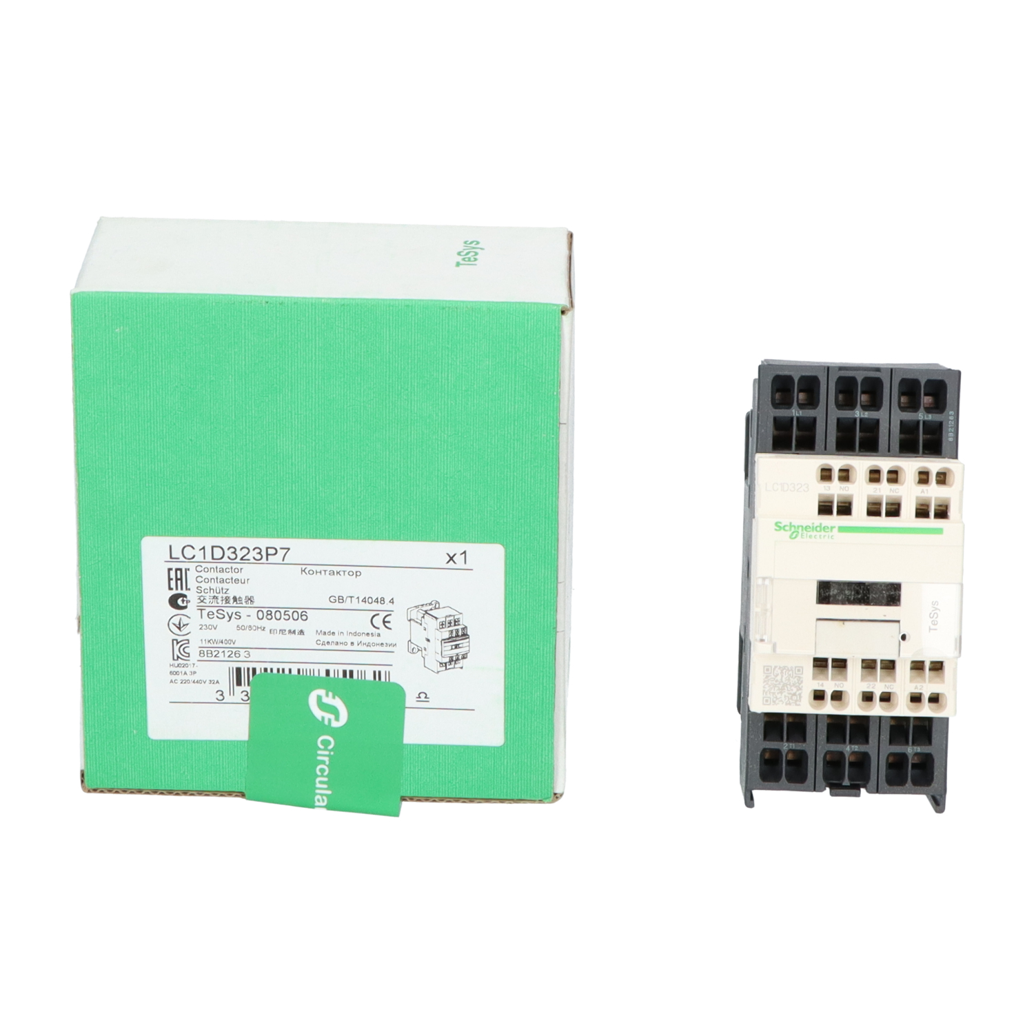 Schneider Electric LC1D323P7 TeSys Deca Contactor 3P (3 NO) New NFP
